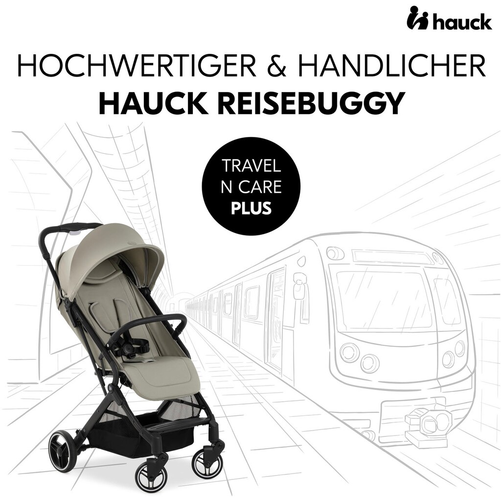 Hauck Kinder-Buggy »Travel N Care Plus, dark olive«, 22 kg