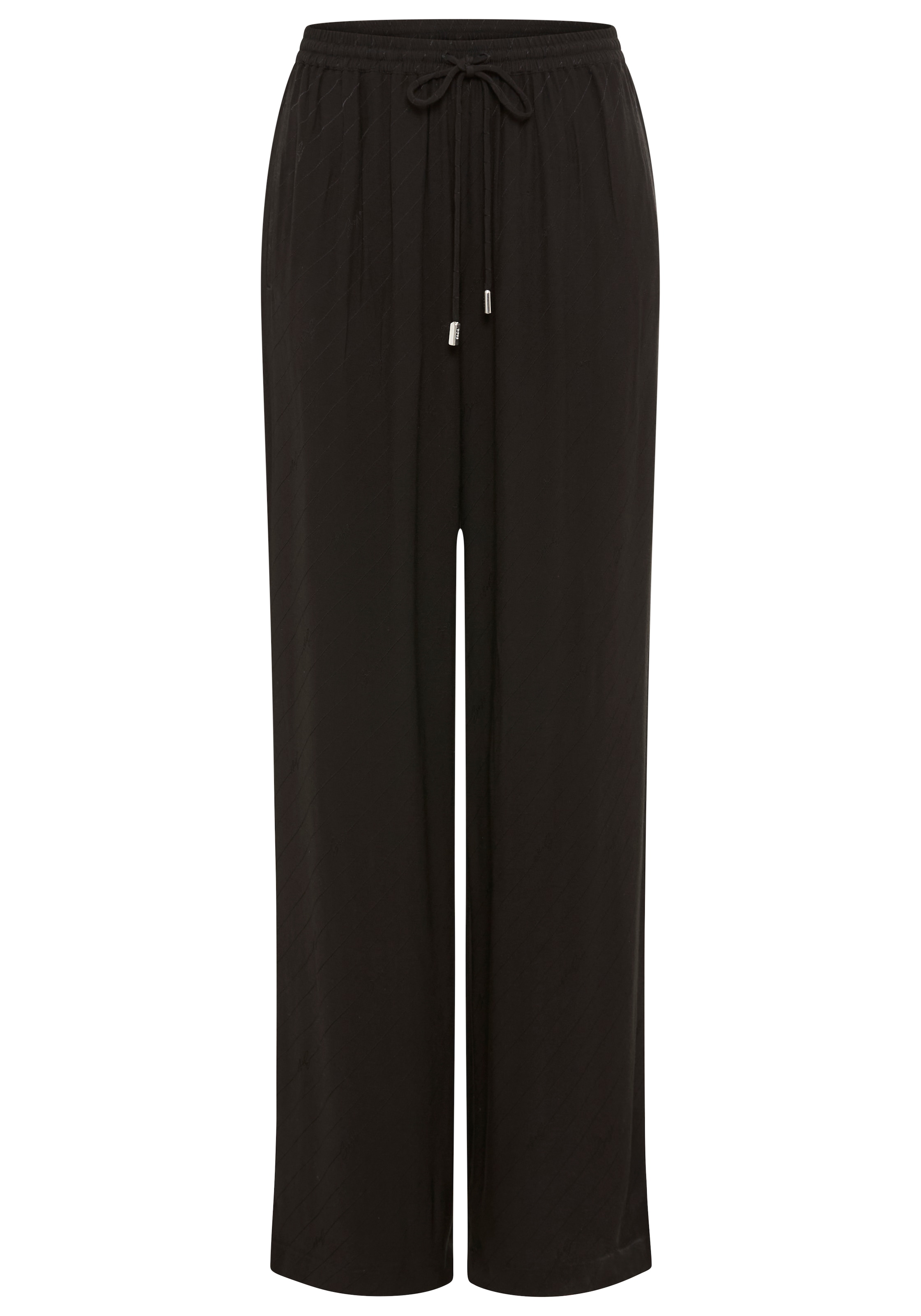 BOSS ORANGE Stoffhose »Tane Premium Damenmode« mit Logo-Jacquard