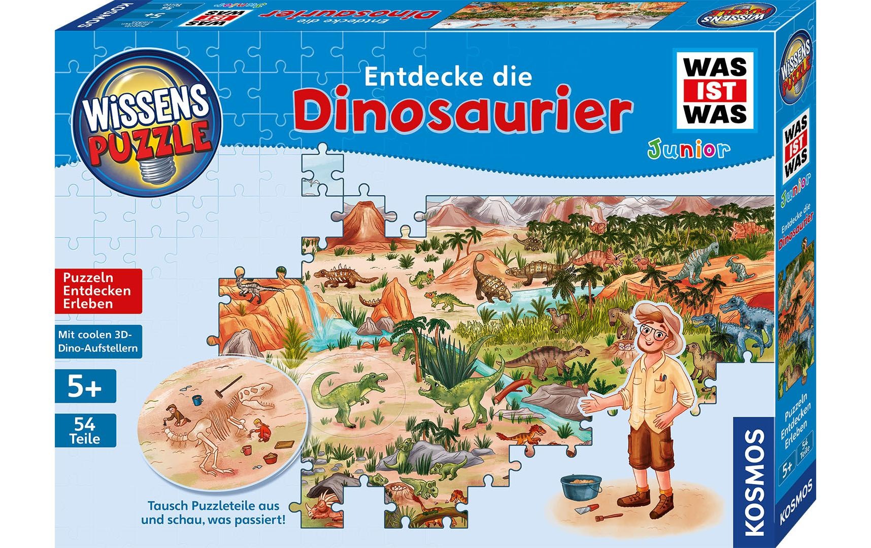 Image of Kosmos Puzzle »WAS IST WAS Junior«, (54 tlg.) bei Ackermann Versand Schweiz