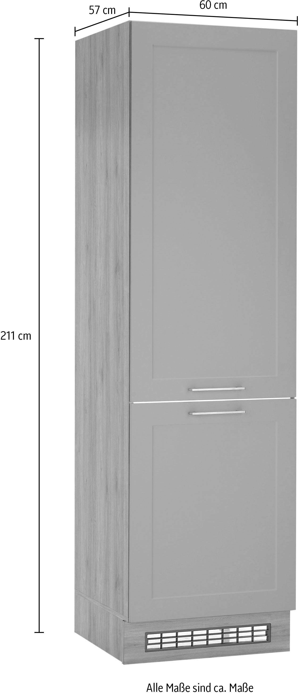BASIC by Balculina Armoire réfrigérée encastrable »Marsi« largeur 60 cm, sens d’ouverture de porte réversible, avec fonction soft-close