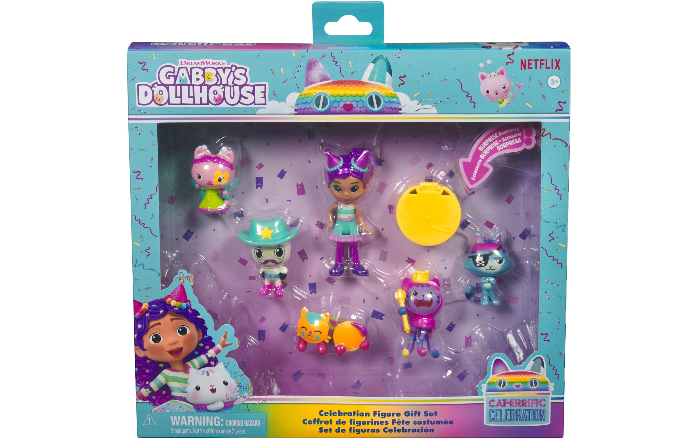 Spielwelt »Spinmaster Gabby's Dollhouse Deluxe Figuren Set Celebration«