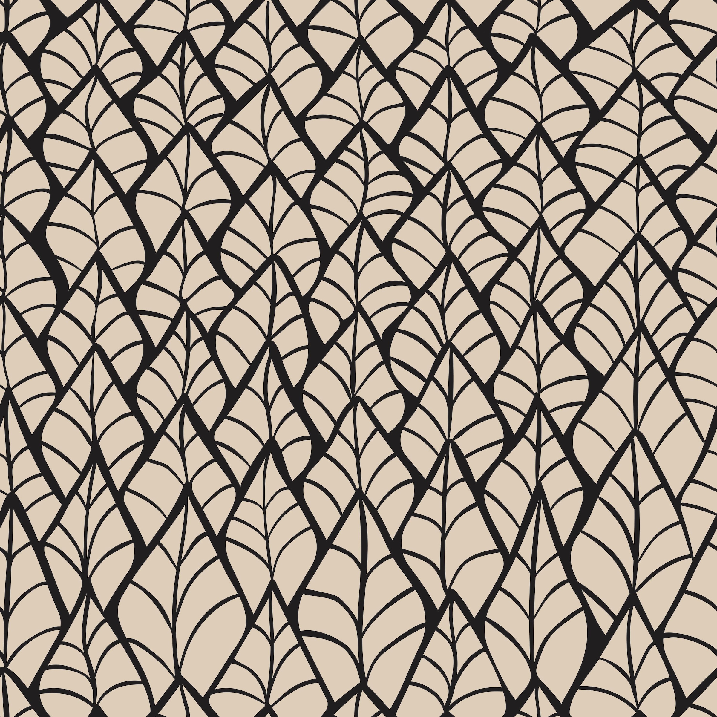 queence Dekokissen »»Blätter«« Kissenhülle ohne Füllung, 1 Stück