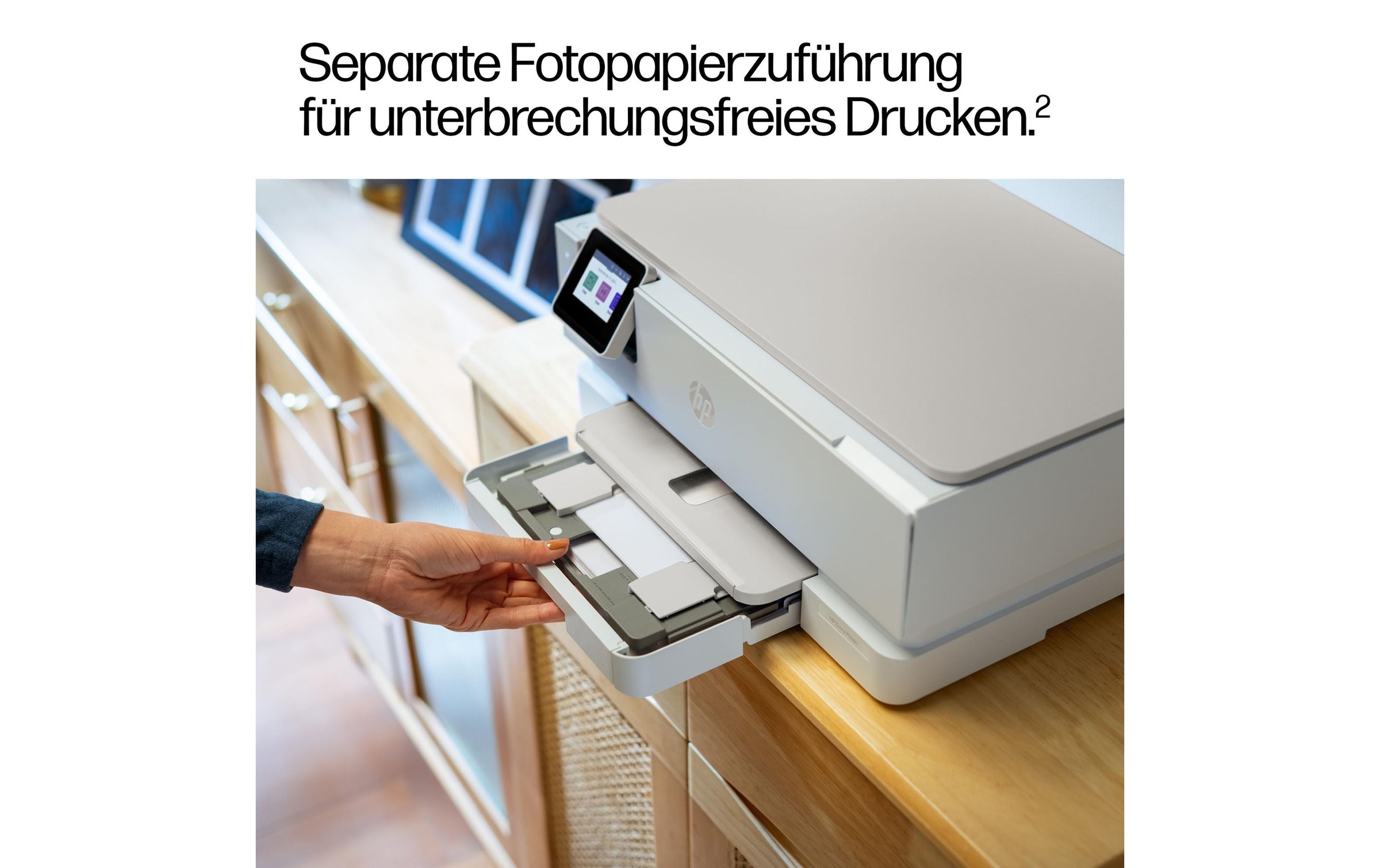HP Multifunktionsdrucker »Envy Photo 7230 (B63JVB)« 6 Probemonate HP Instant Ink erhalten bis 31.07.2026