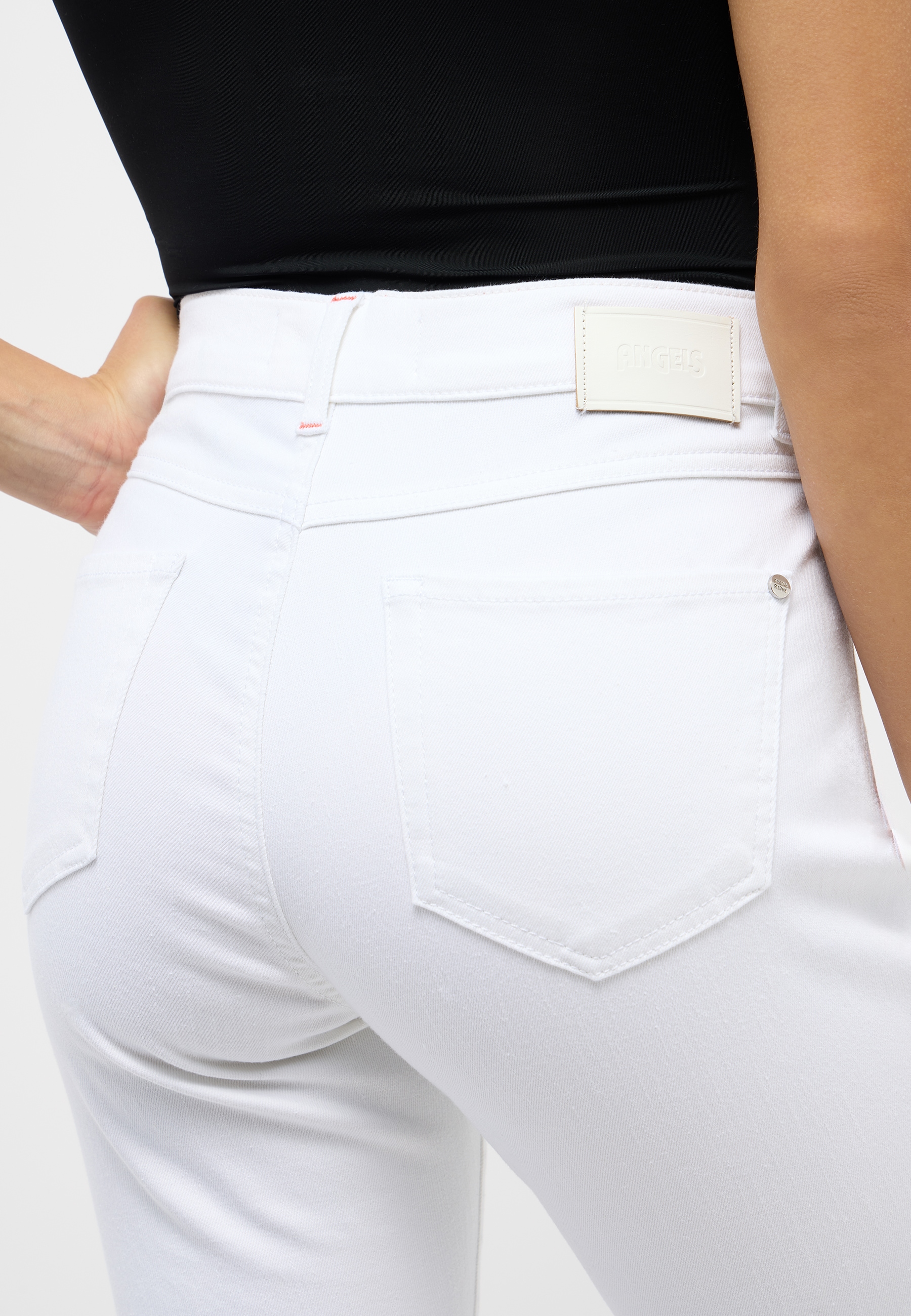 ANGELS Jeans bootcut »LENI SLIT FRINGE«