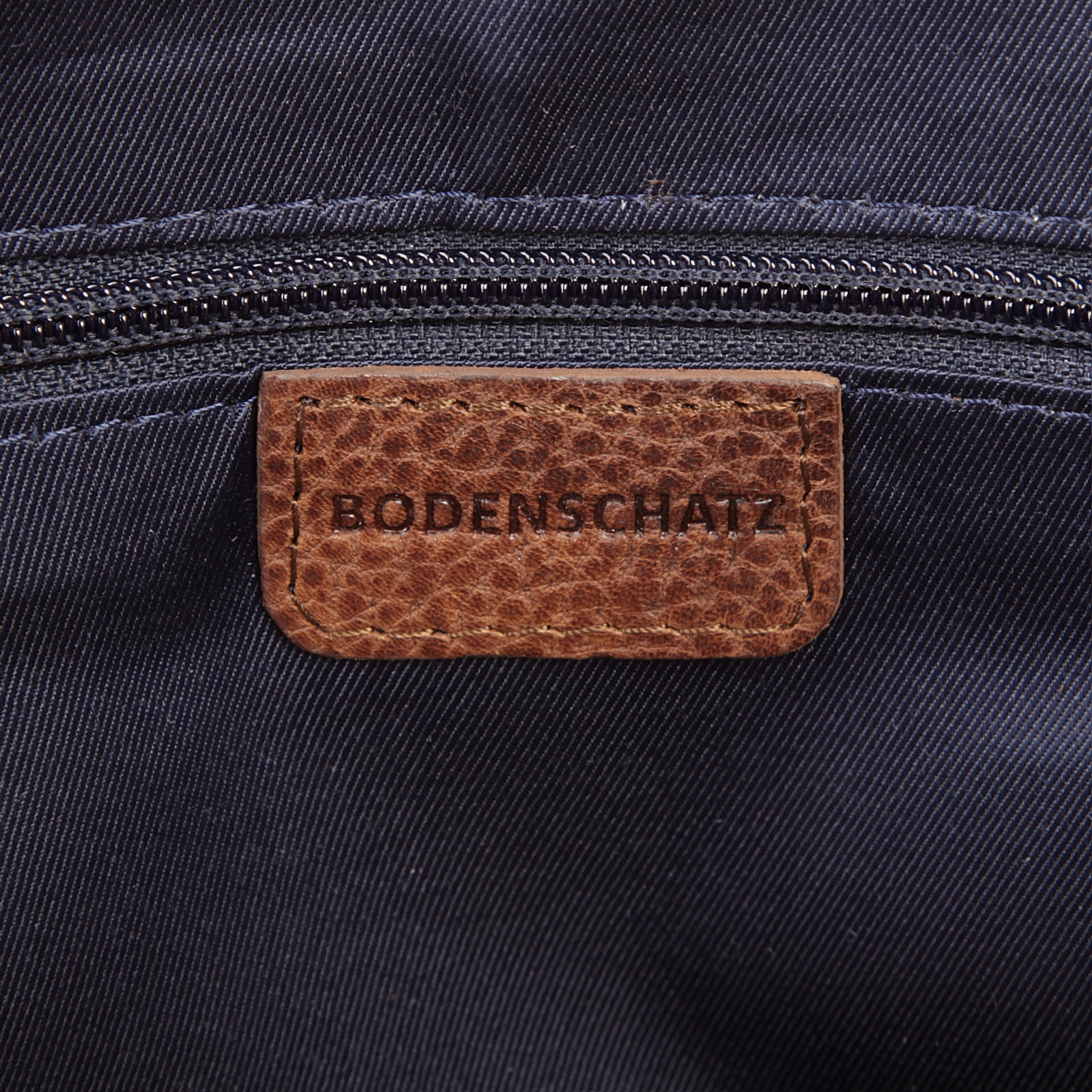 BODENSCHATZ Messenger Bag, echt Leder
