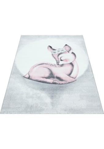 Ayyildiz Teppiche Kinderteppich »Bambi 850«, rechteckig, Rehkitz Motiv, Kurzflor kaufen