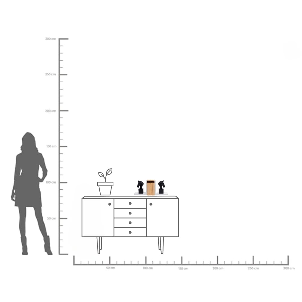 Kare Design Serre-livres »Buchstütze Horse (2/Set)«