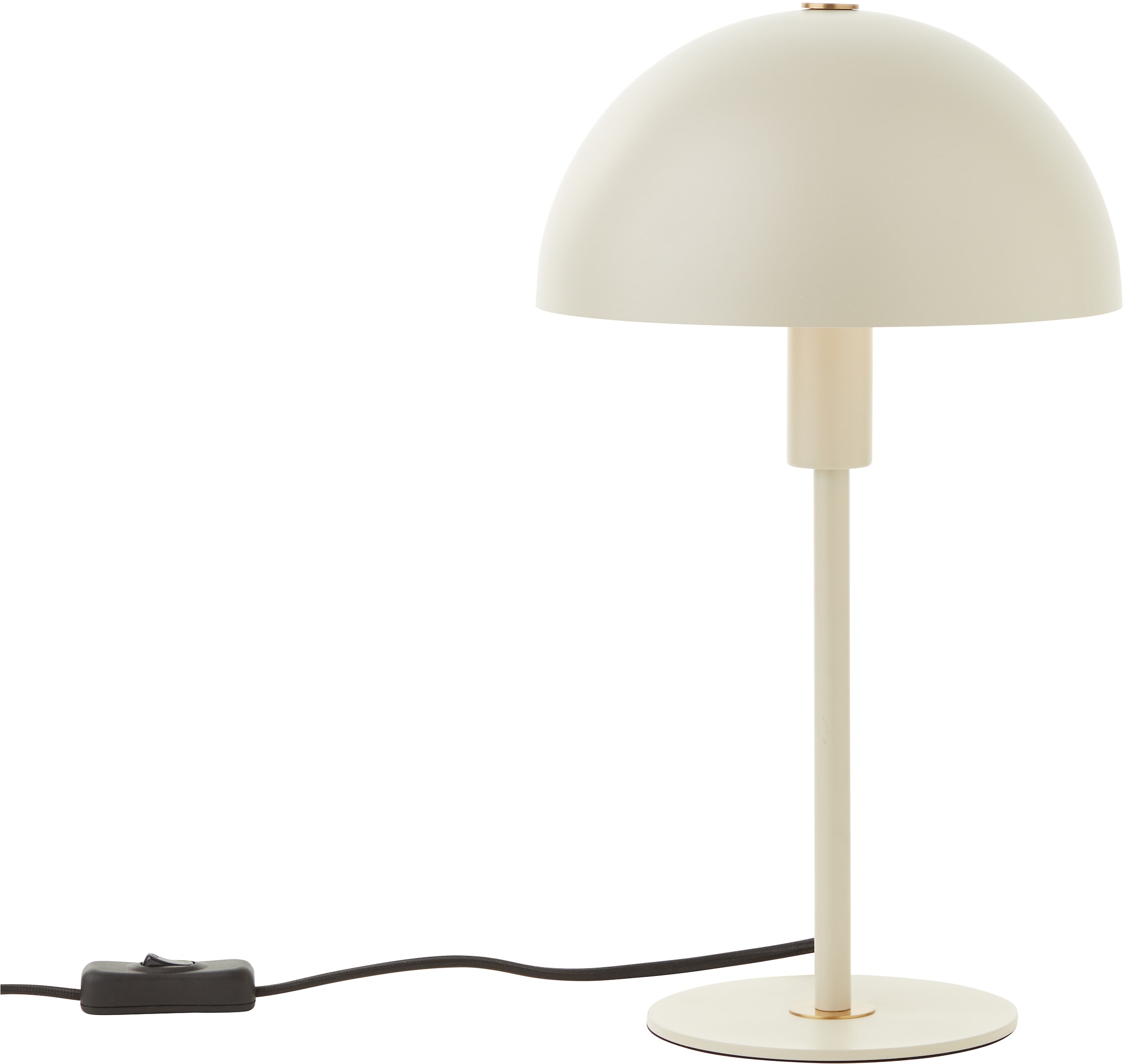 LeGer Home by Lena Gercke Tischleuchte »Linnea Pilz Lampe«, Leuchtmittel E14 | ohne Leuchtmittel, Pilzleuchte, Tischlampe, Metallsockel, Höhe 35,5 cm