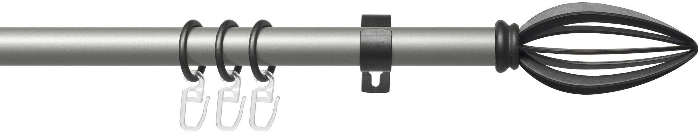 Image of Liedeco Gardinenstange "Lan Cast" Ø 20 mm 1 läufig-läufig Fixmass