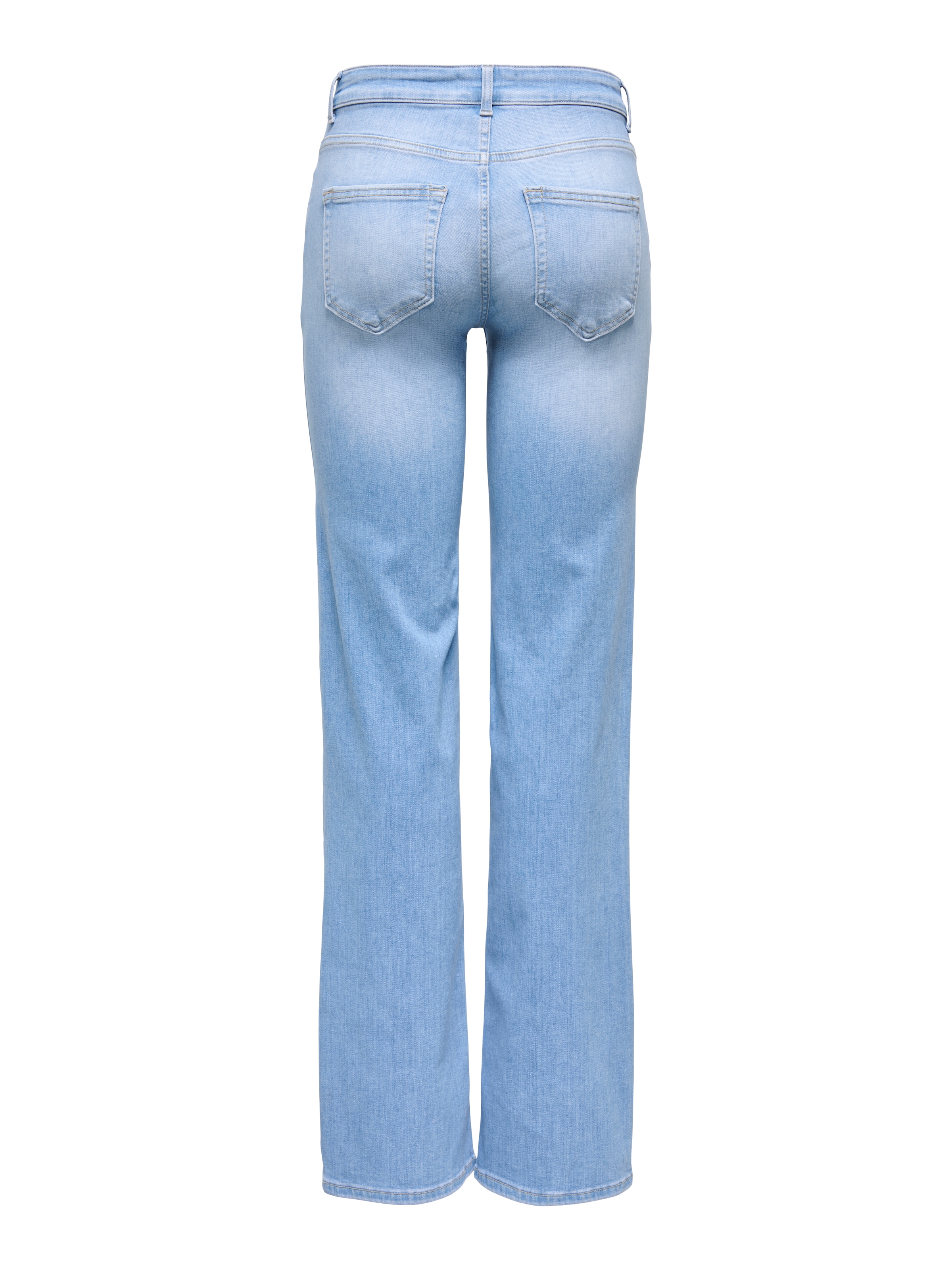 ONLY Jeans droit »ONLBLUSH MID STRAIGHT DNM REA828 NOOS« mittlere Leibhöhe, gerade Beinform, helle Waschung
