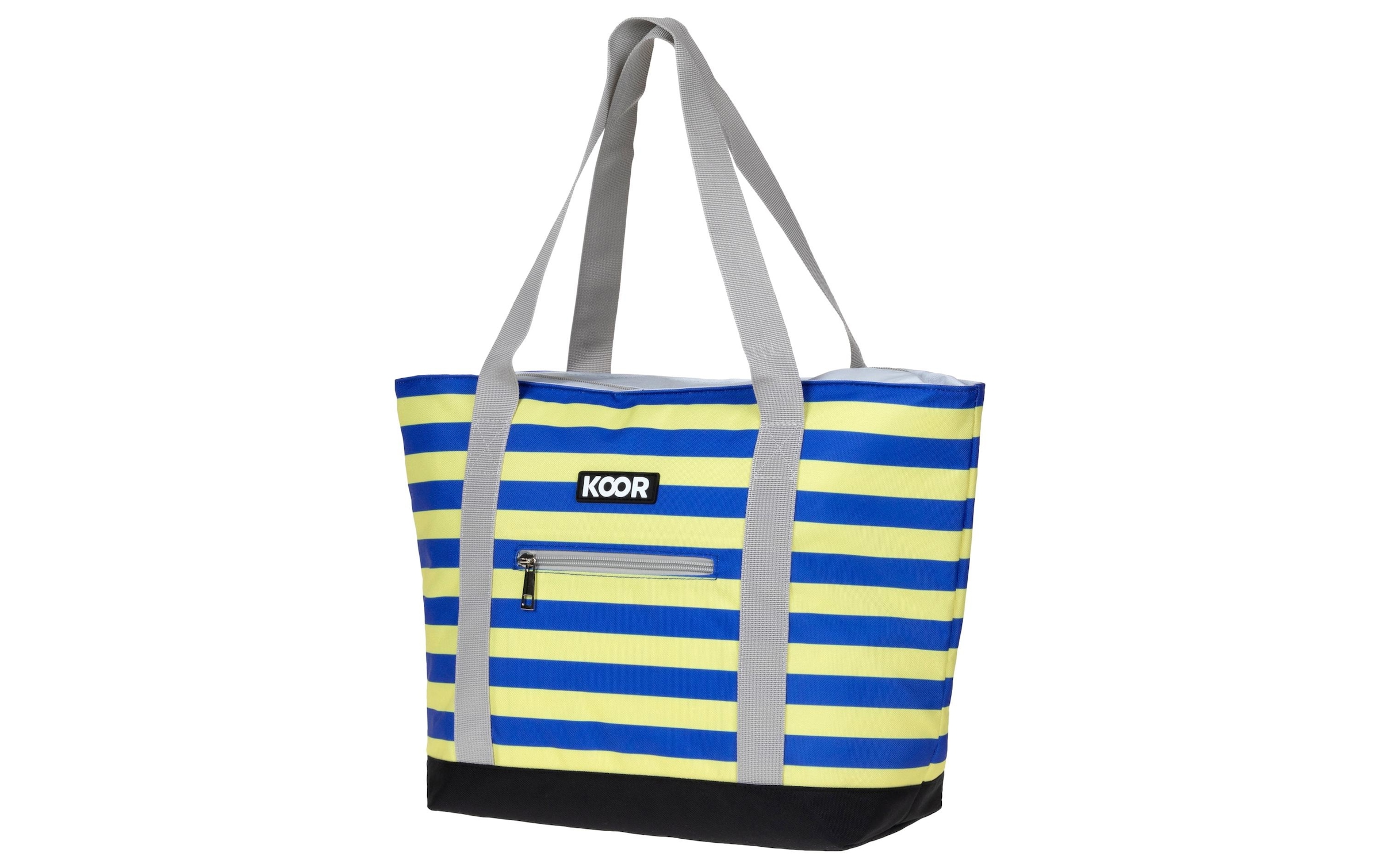 Kühltasche »Kühltasche S10 Stripes blau/gelb«