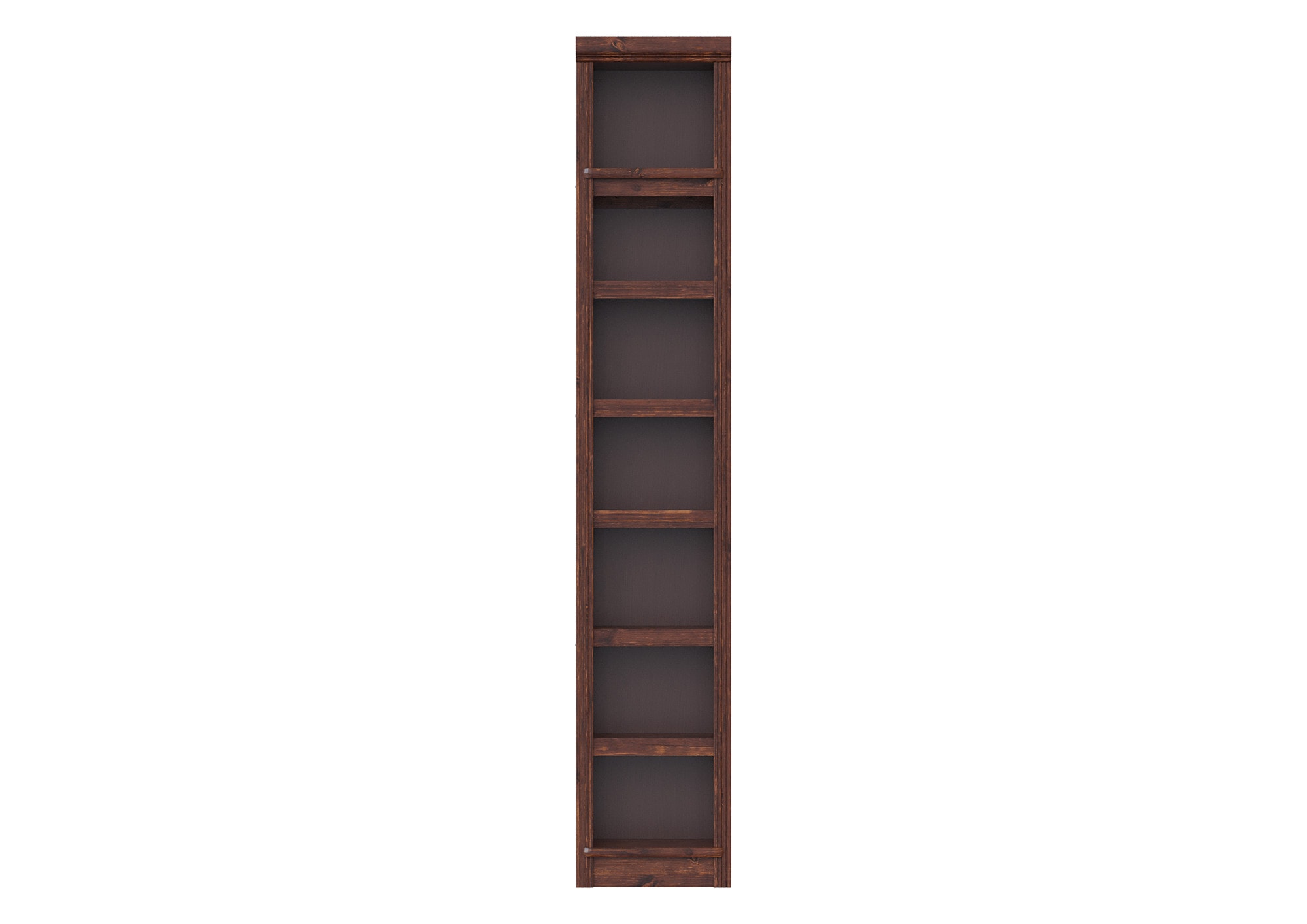 GOODproduct Étagère à livres »Soeren Regal B/T/H: 40/29/220 cm« Pin certifié FSC®, 7 compartiments et 6 étagères amovibles