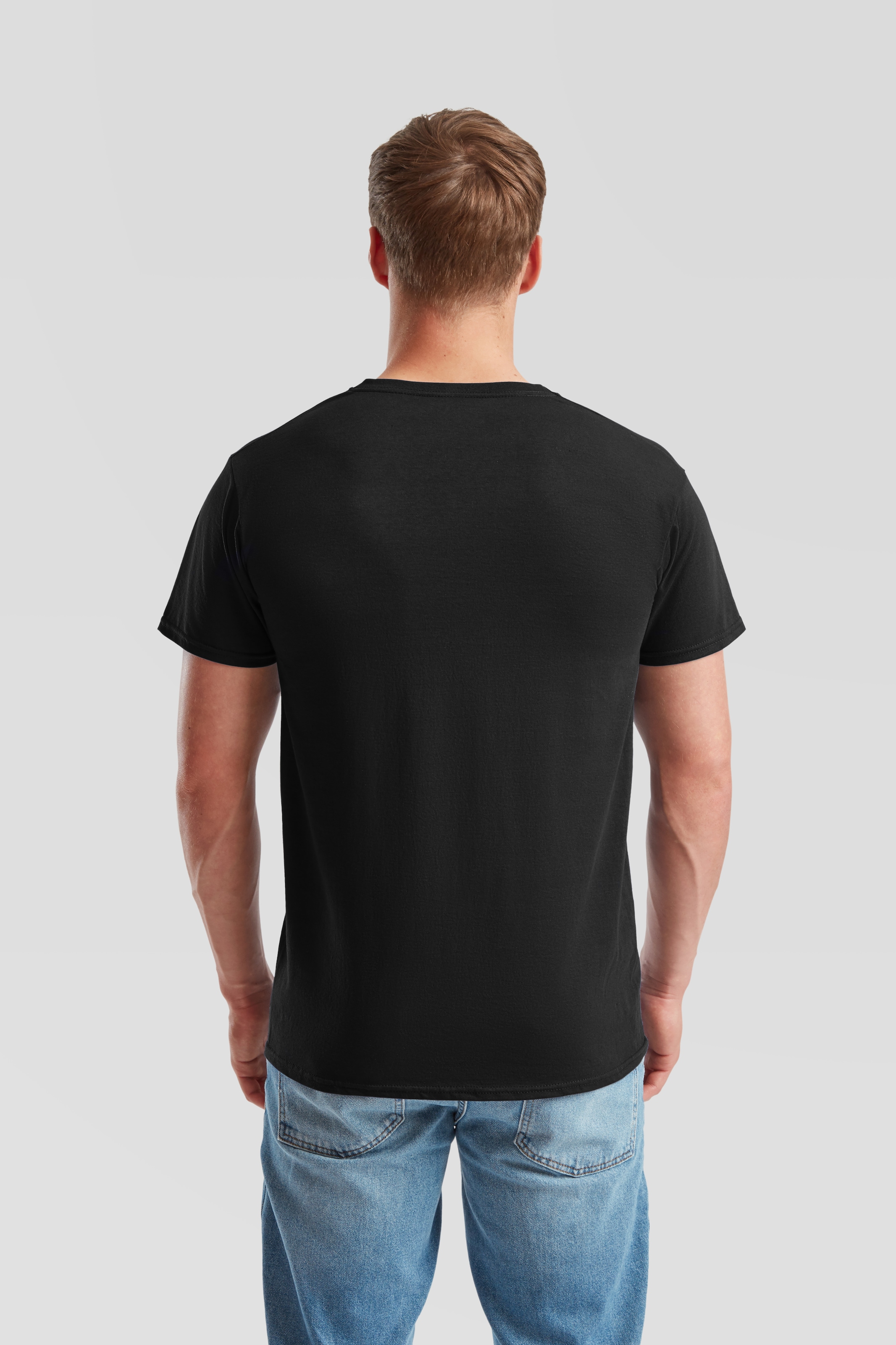 Fruit of the Loom T-shirt Packung, 6 cuis tlg. aus Baumwolle, V-Ausschnitt, 6-teilig