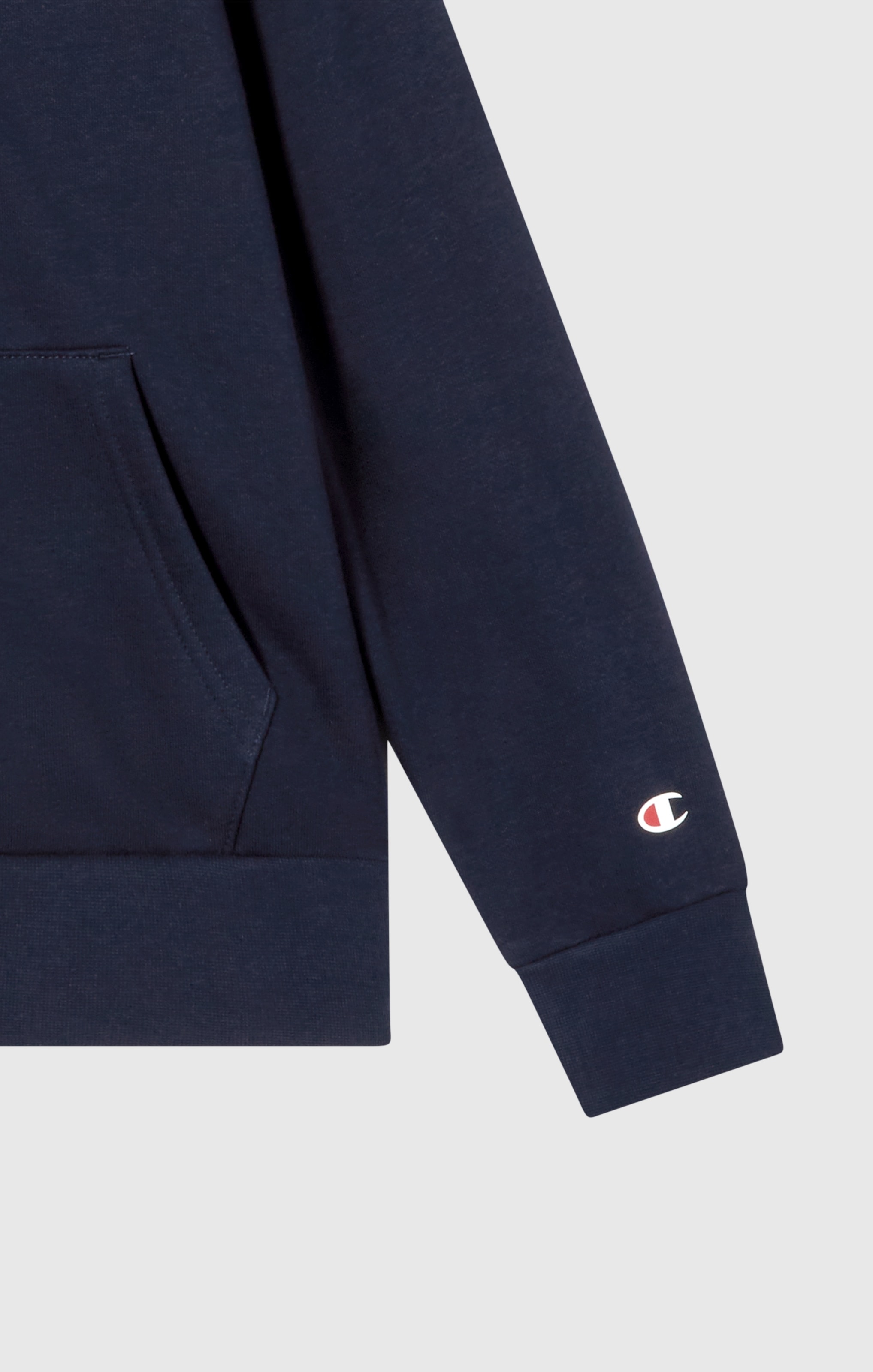 Champion Sweat à capuche »BASICS Fleece Full Zip Sweatshirt« avec capuche, en mélange de coton, manches longues