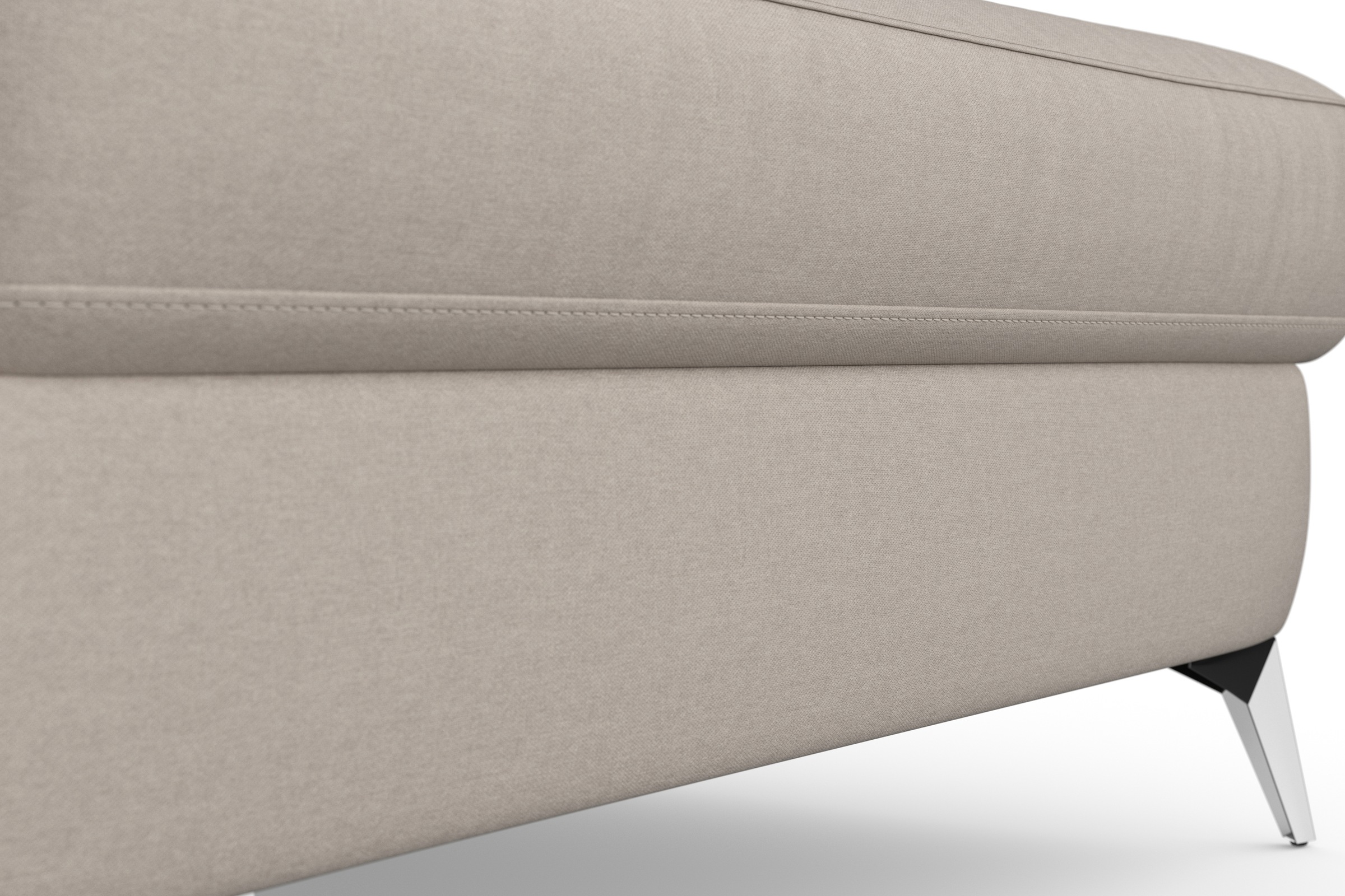 sit&more Wohnlandschaft »Padua U-Form« inklusive Sitztiefenverstellung, Armteilfunktion und Federkern