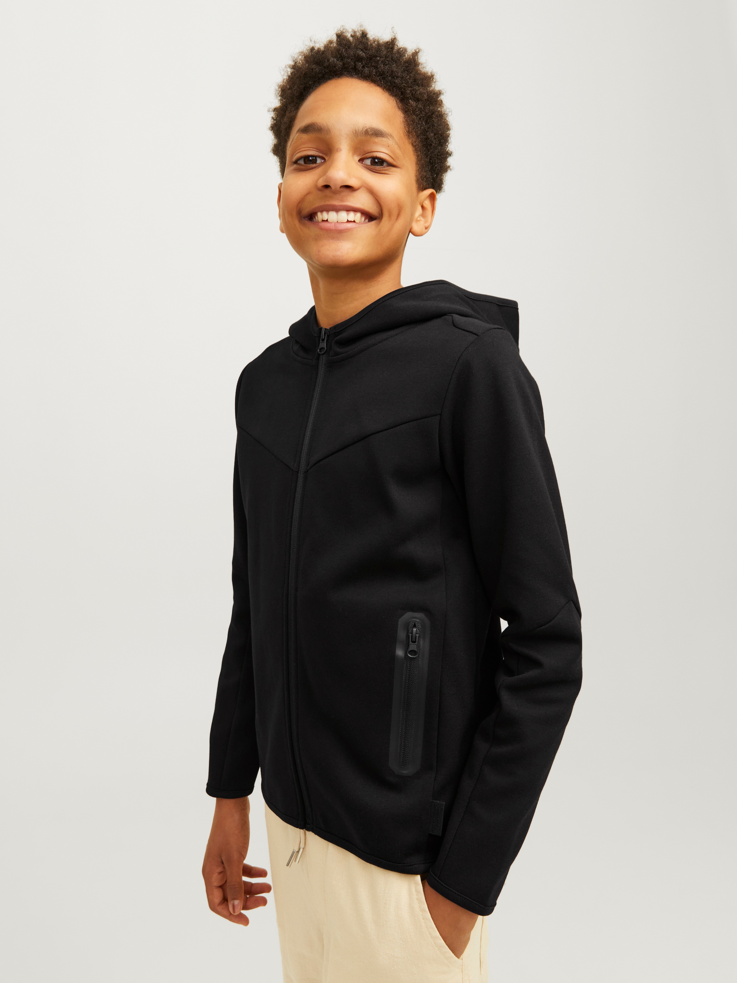 Jack & Jones Junior Kapuzensweatjacke »JCOFUSION SWEAT ZIP HOOD NOOS JNR«