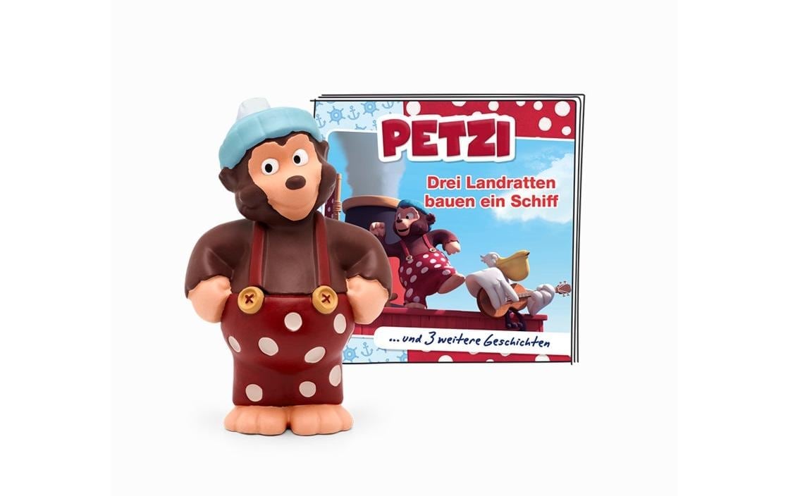 Hörspielfigur »Petzi – Drei Landratten bauen ein Schiff«