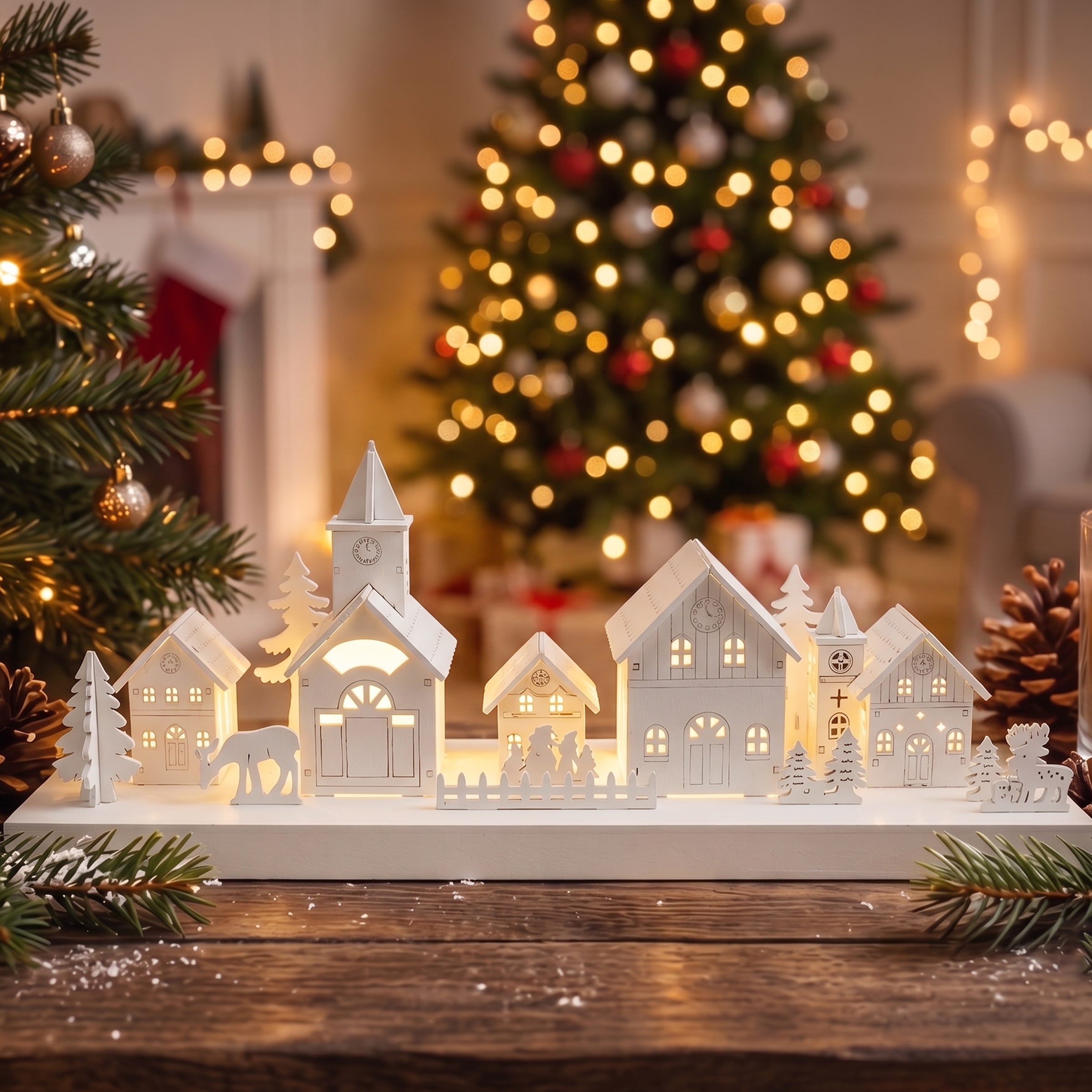 GOODproduct Village de Noël »Weihnachtsszene«