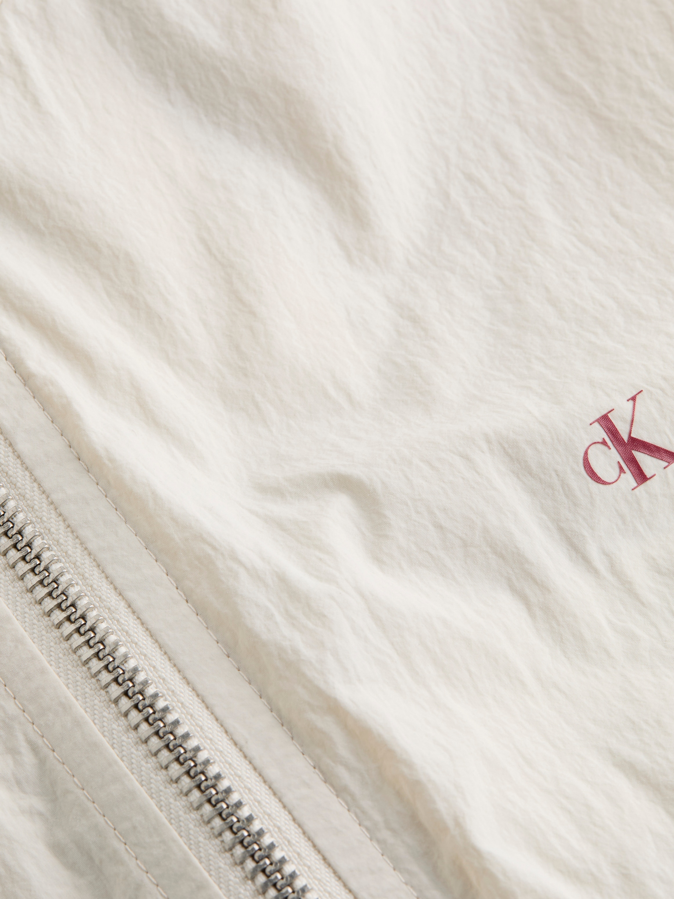 Calvin Klein Jeans Windbreaker »COTTON NYLON WINDBREAKER JACKET«, mit Kapuze, mit Logodruck