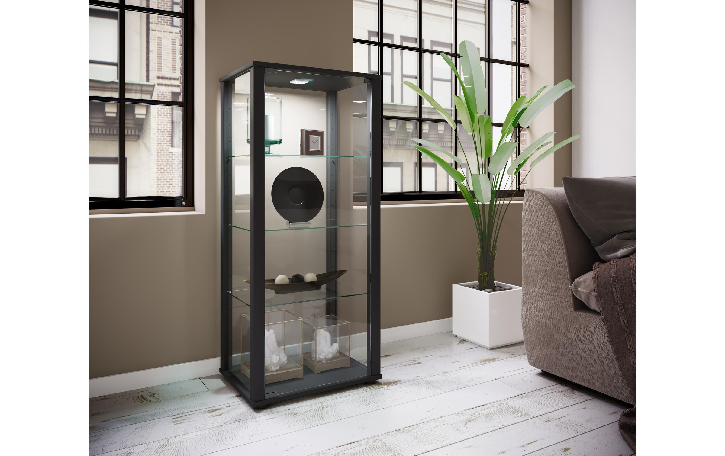 VCM Vitrine »Kavisa M 50 x 115 cm«
