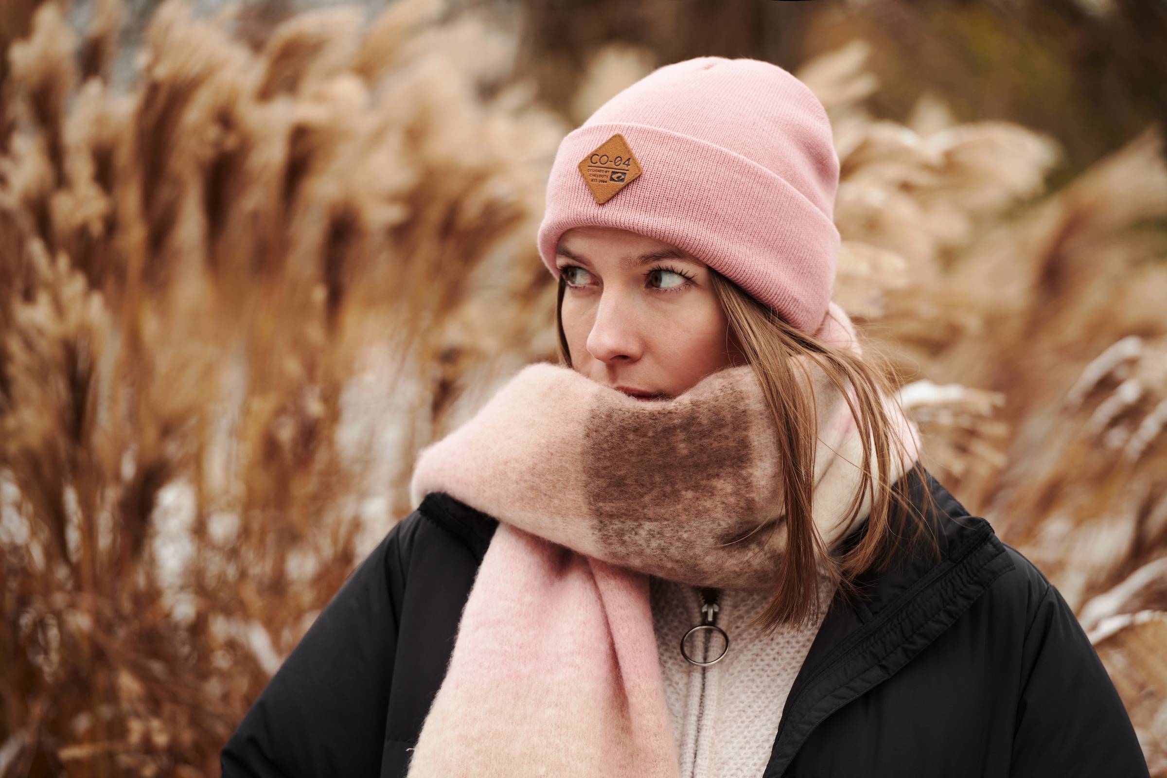 chillouts Bonnet »Nicki Hat« mit stilvollem Logo-Emblem