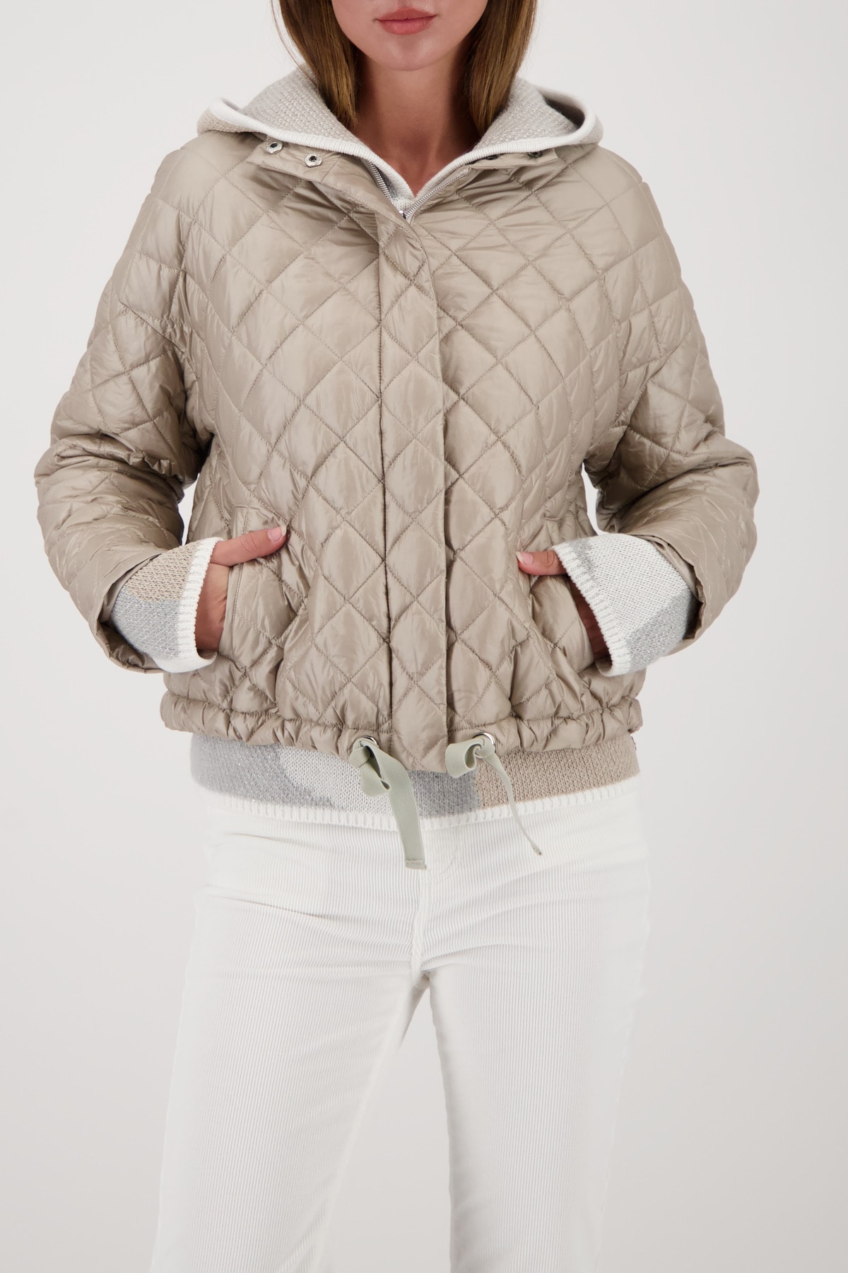 Image of Monari Steppjacke ohne Kapuze Regular fit mit Stehkragen