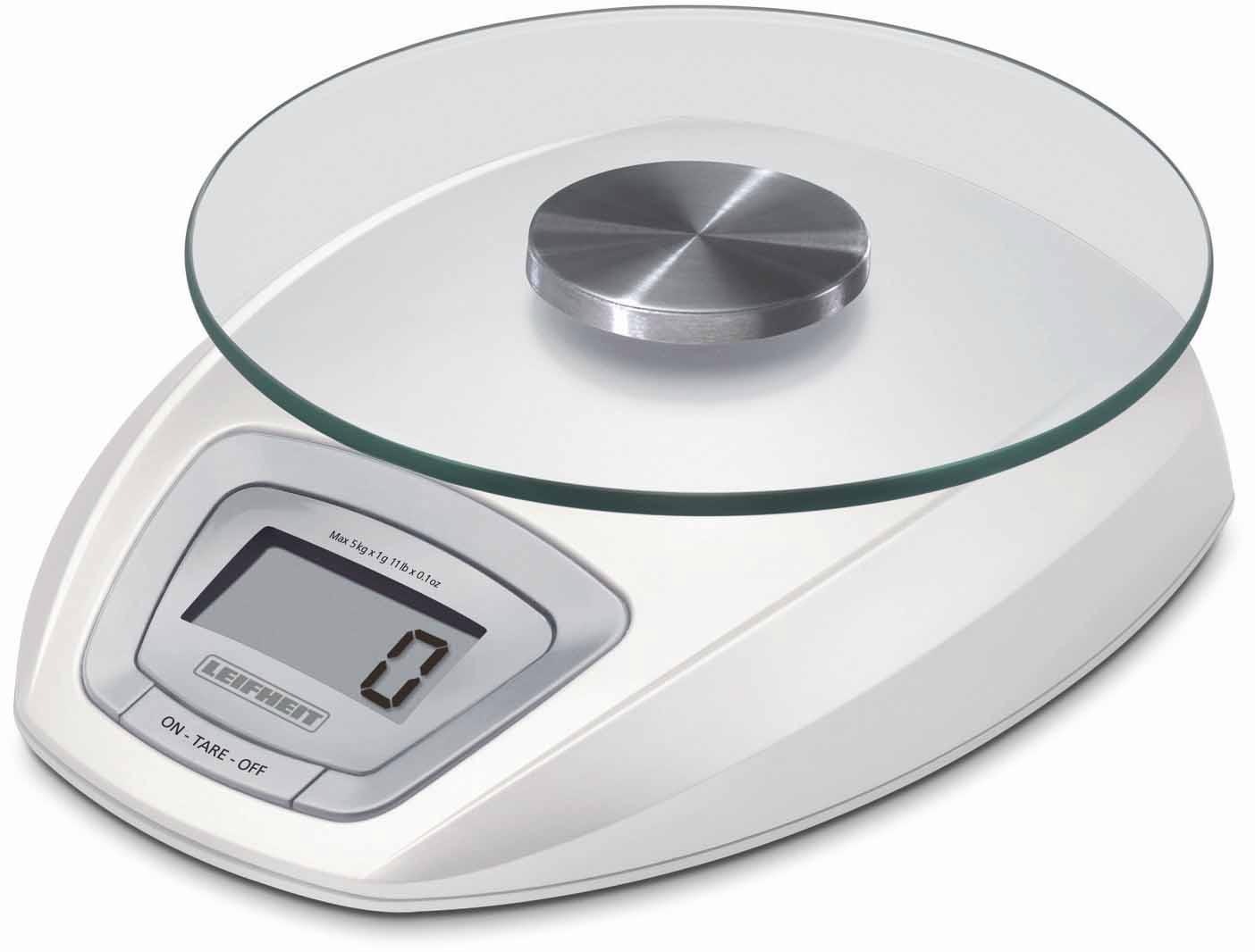 Image of Leifheit Küchenwaage, (2 tlg.), mit LED Anzeige, Wiegeteller abnehmbar bei Ackermann Versand Schweiz