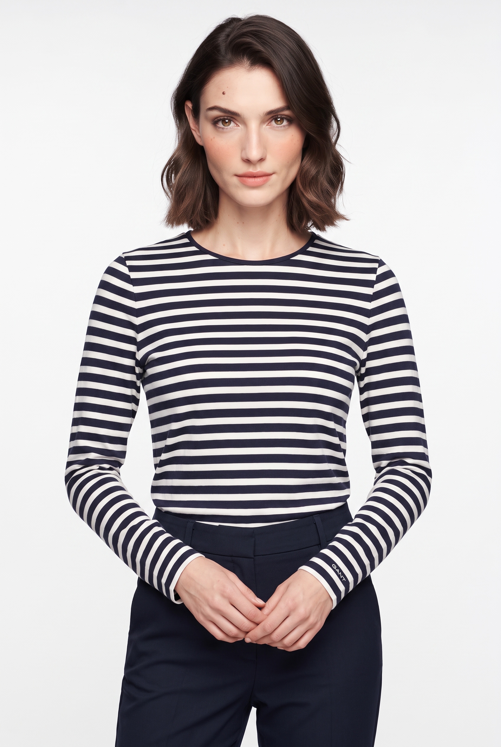 Image of Gant Longsleeve "SLIM STRIPED"