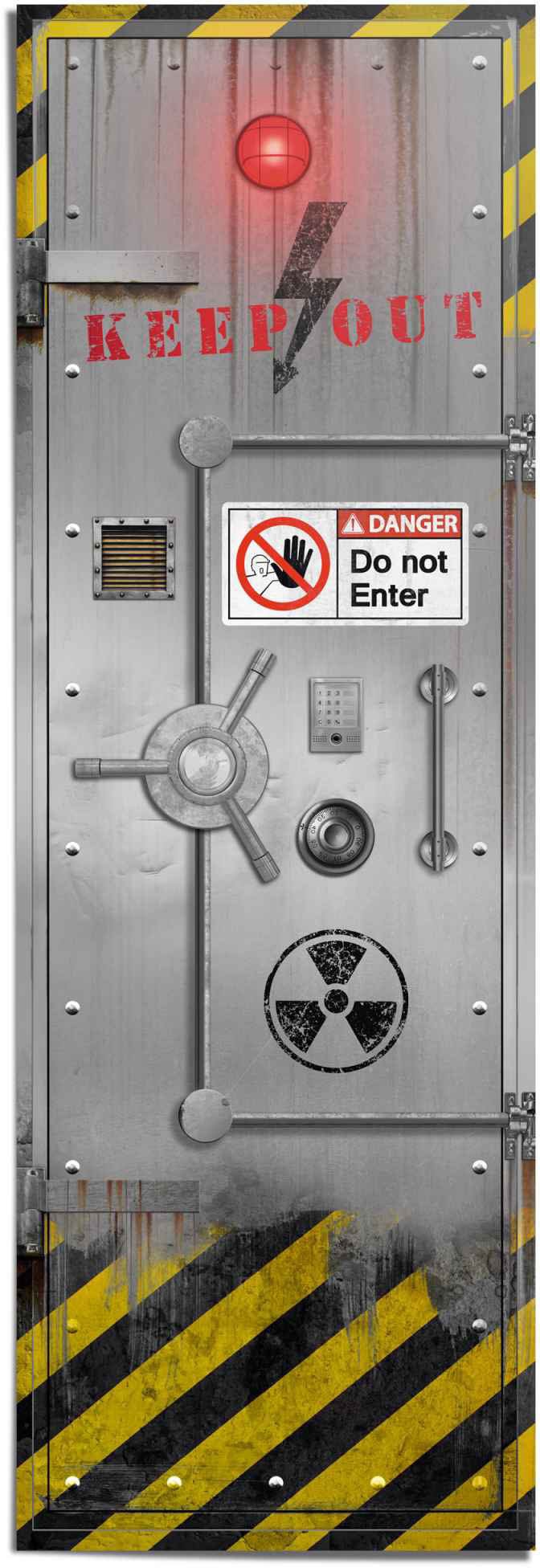 Image of Reinders! Poster »Tresortür Auf eigenes Risiko«, (1 St.) bei Ackermann Versand Schweiz