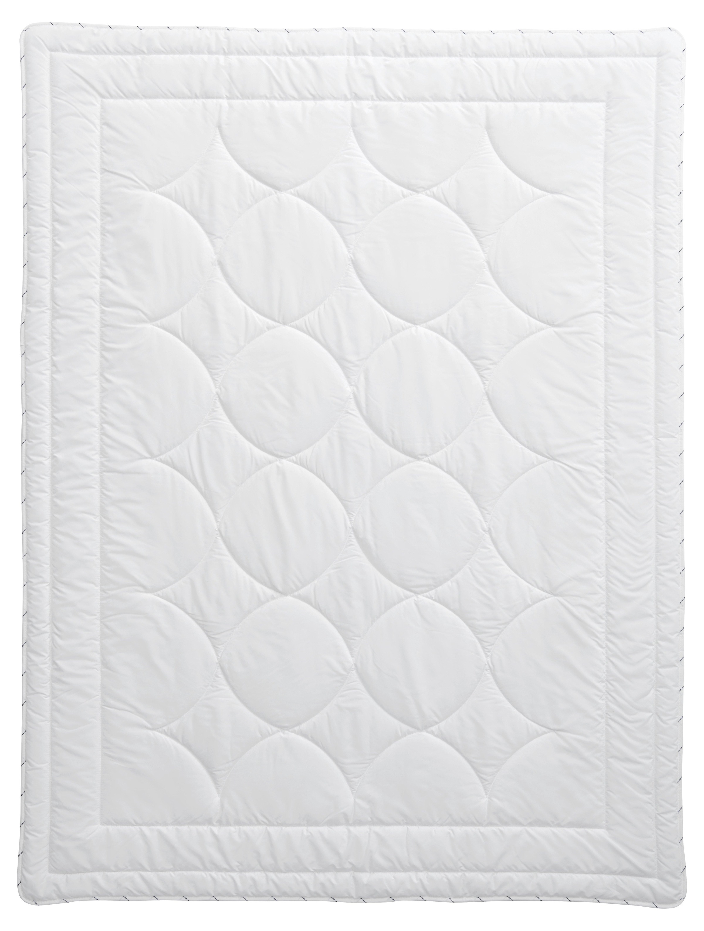 Image of billerbeck Einziehdecke »Faserduvet, Billerbeck, »Coral Uno««, normal, Füllung 100% Polyester, recycliert, Bezug 100% Polyester, recycliert, mit farbigem Umfassband, (1 St.) bei Ackermann Versand Schweiz