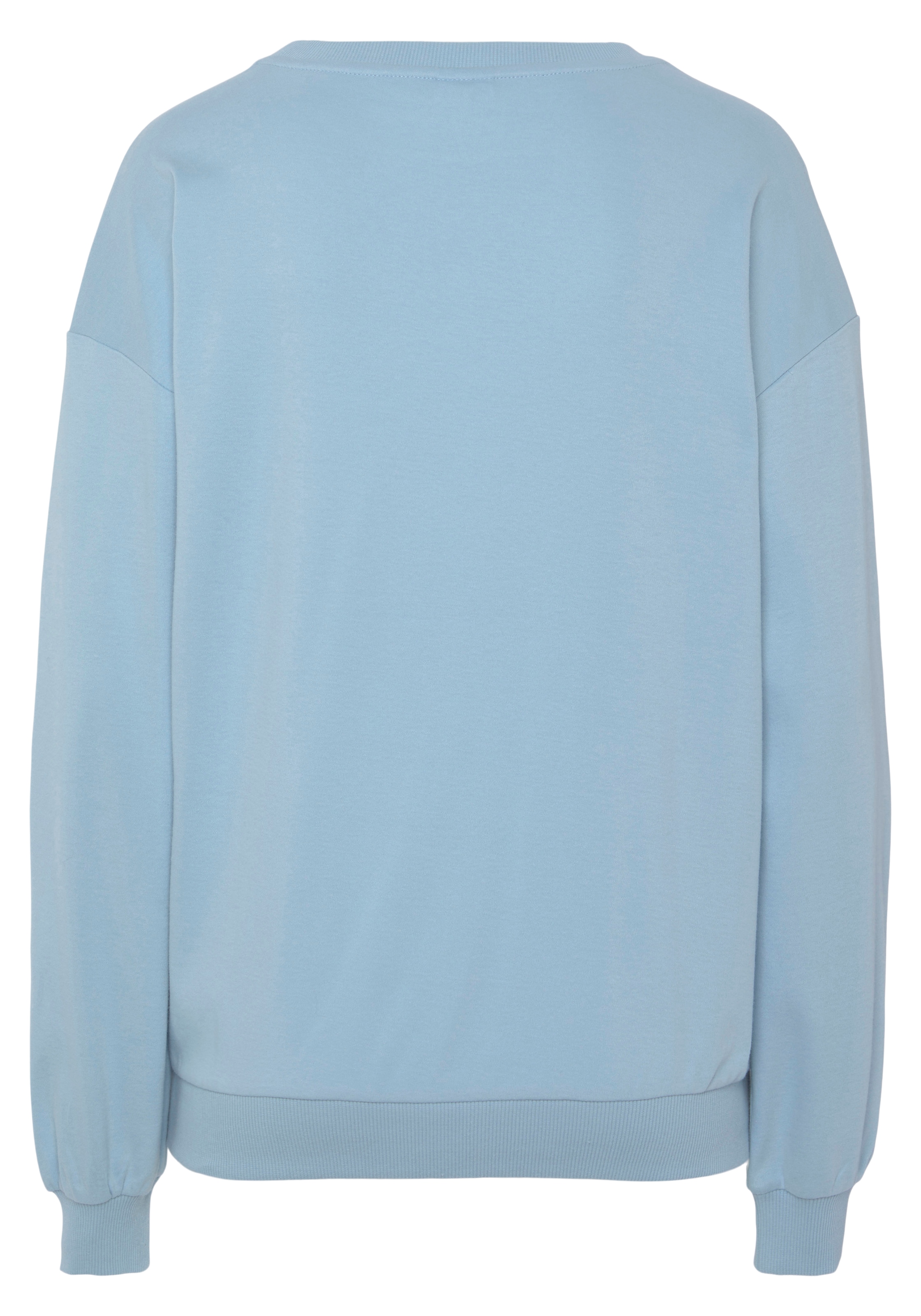 LASCANA Sweatshirt »-Loungeshirt«, mit Druck, Loungewear