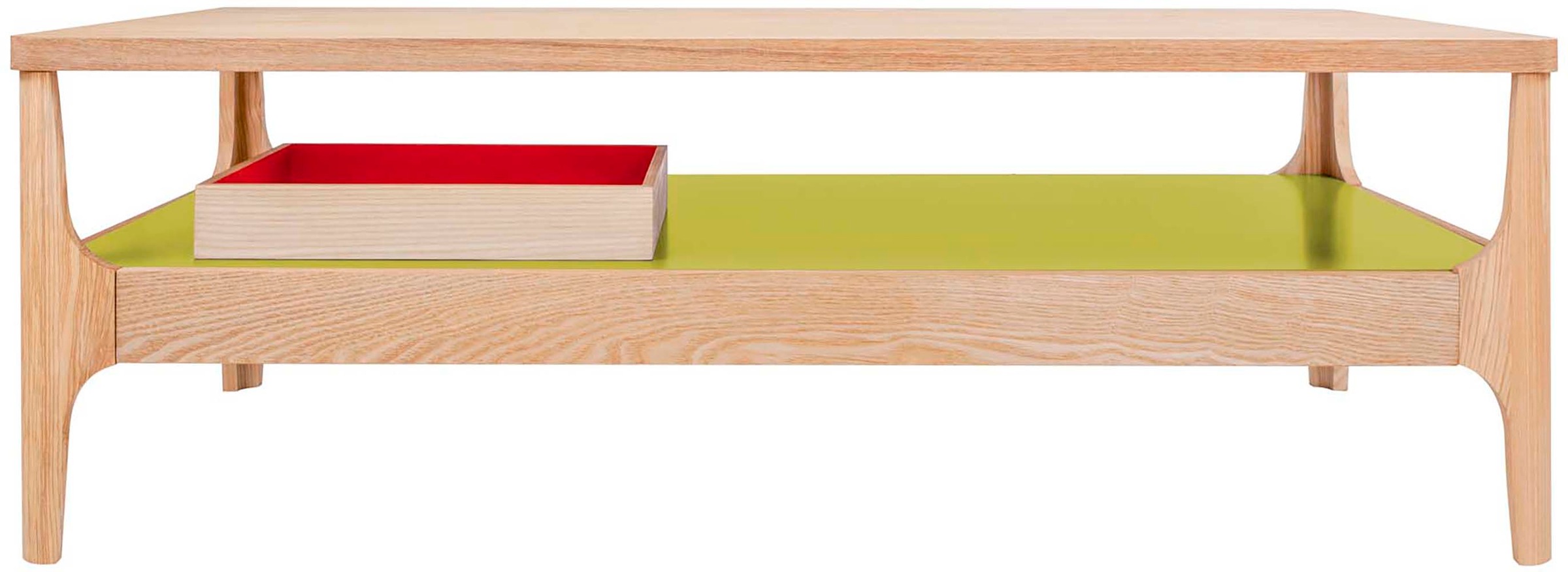 Kayoom Couchtisch »Kaffeetisch Addison, Couchtisch, offenes, ausgefallenes Design« 1 Stk. tlg. Ausgefallenes Design, Tischbeine aus Massivholz, aus robustem Material