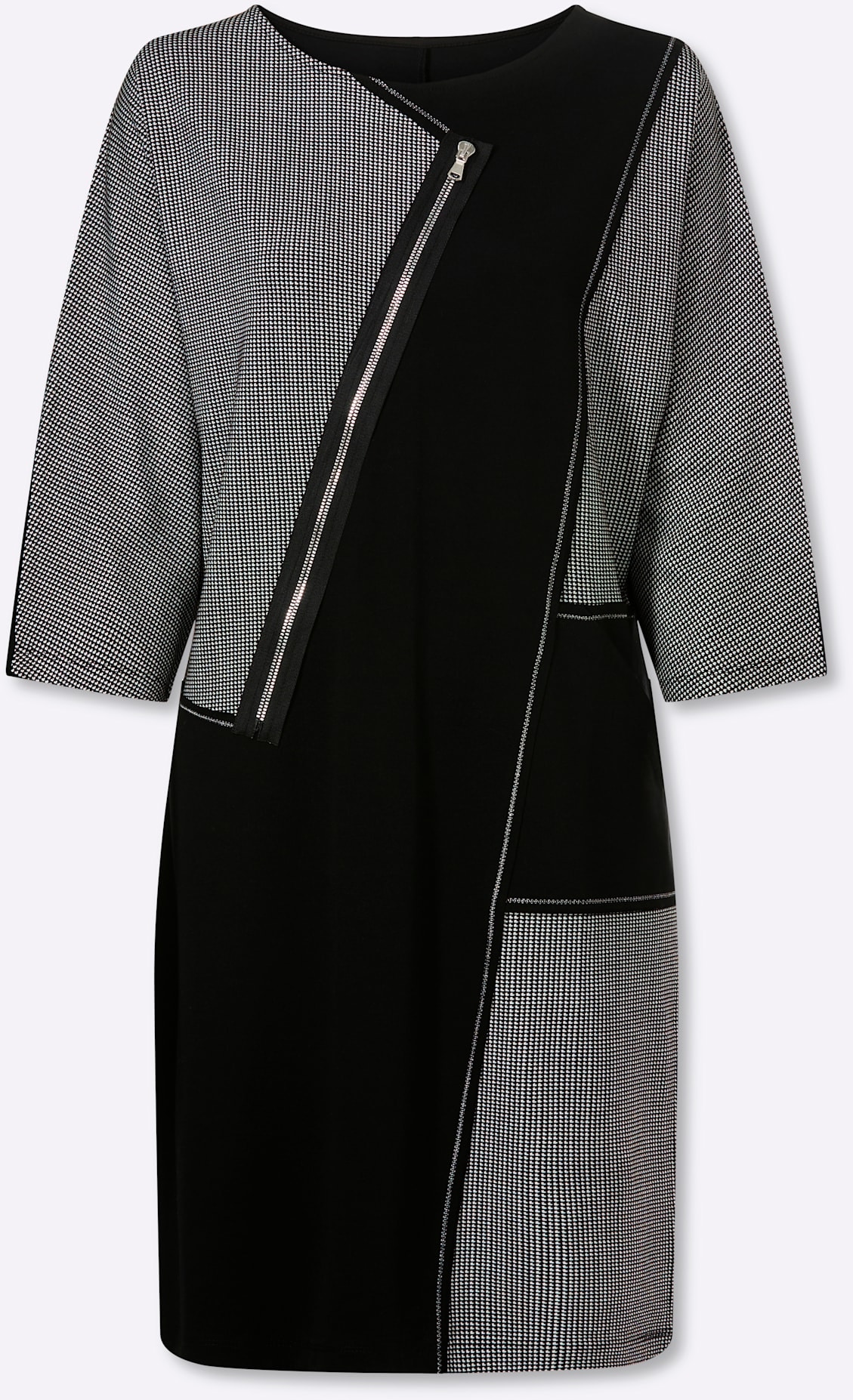 heine Druckkleid »Kleid« Eingrifftaschen