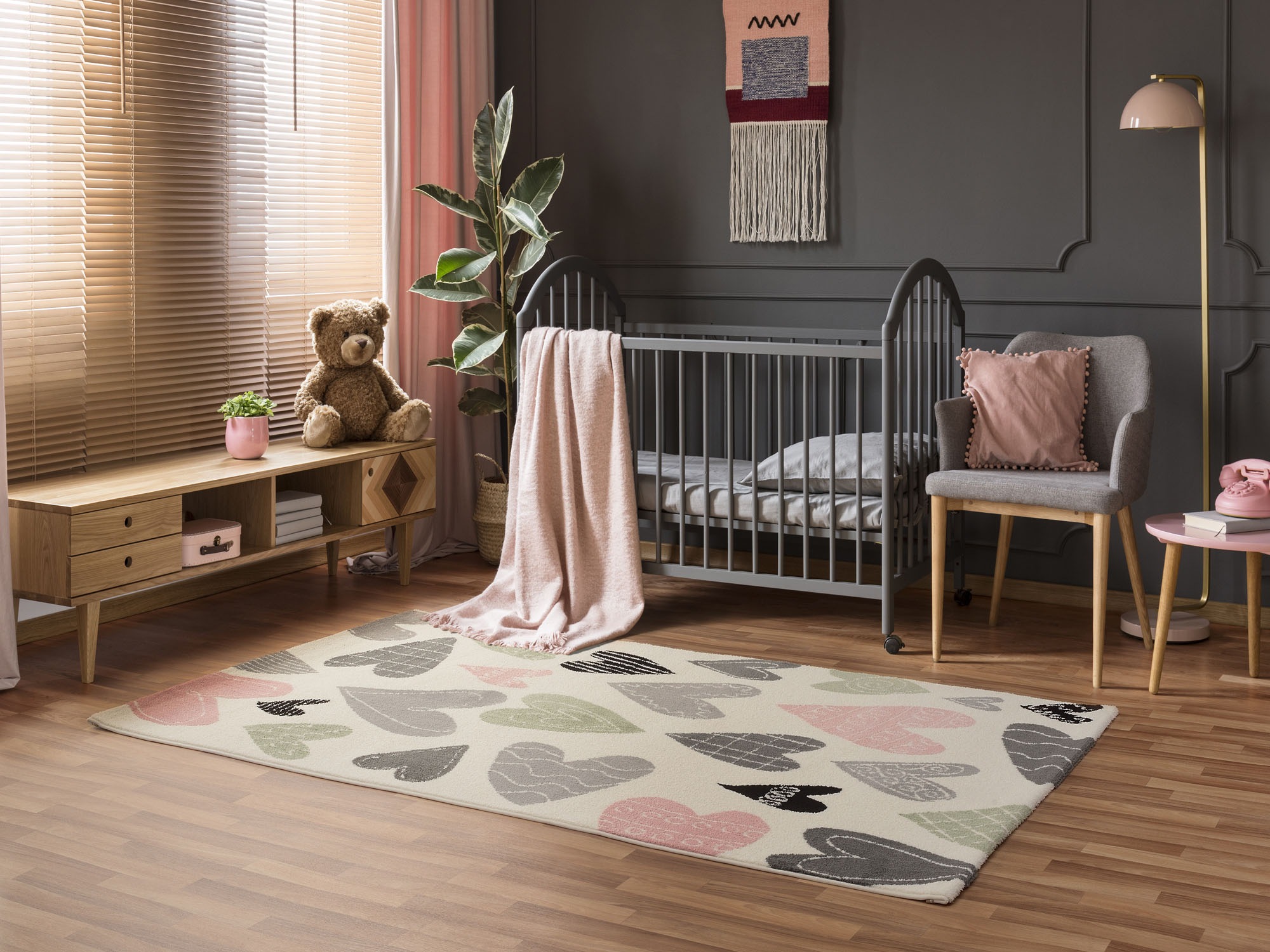 Image of OCI DIE TEPPICHMARKE Teppich »Kiddy Love«, rechteckig, 11 mm Höhe, Wohnzimmer bei Ackermann Versand Schweiz