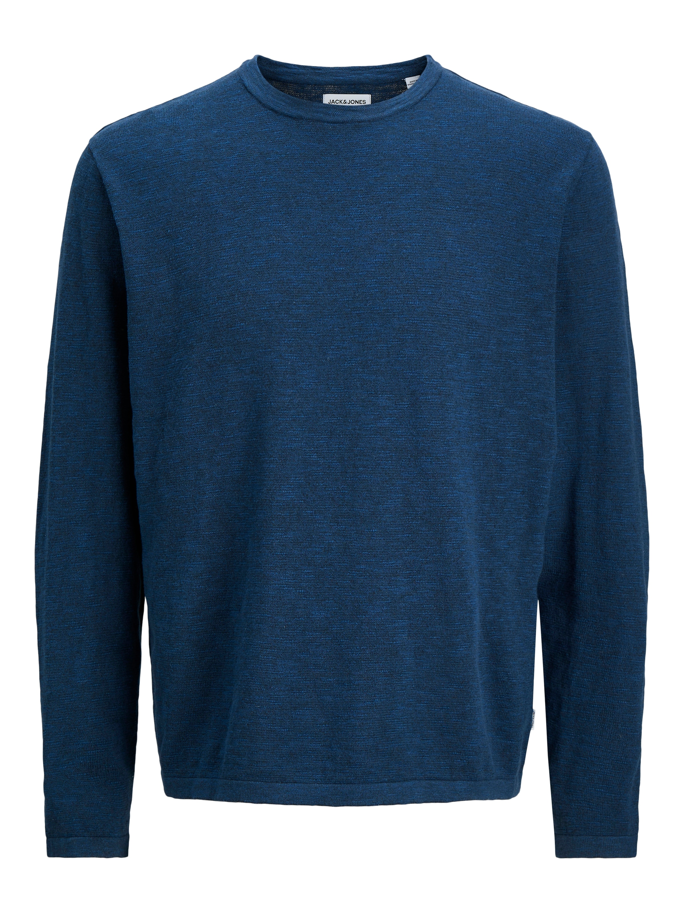 Jack & Jones Pull à col rond »JJESUMMER KNIT CREW NECK SN« mit Rundhalsausschnitt