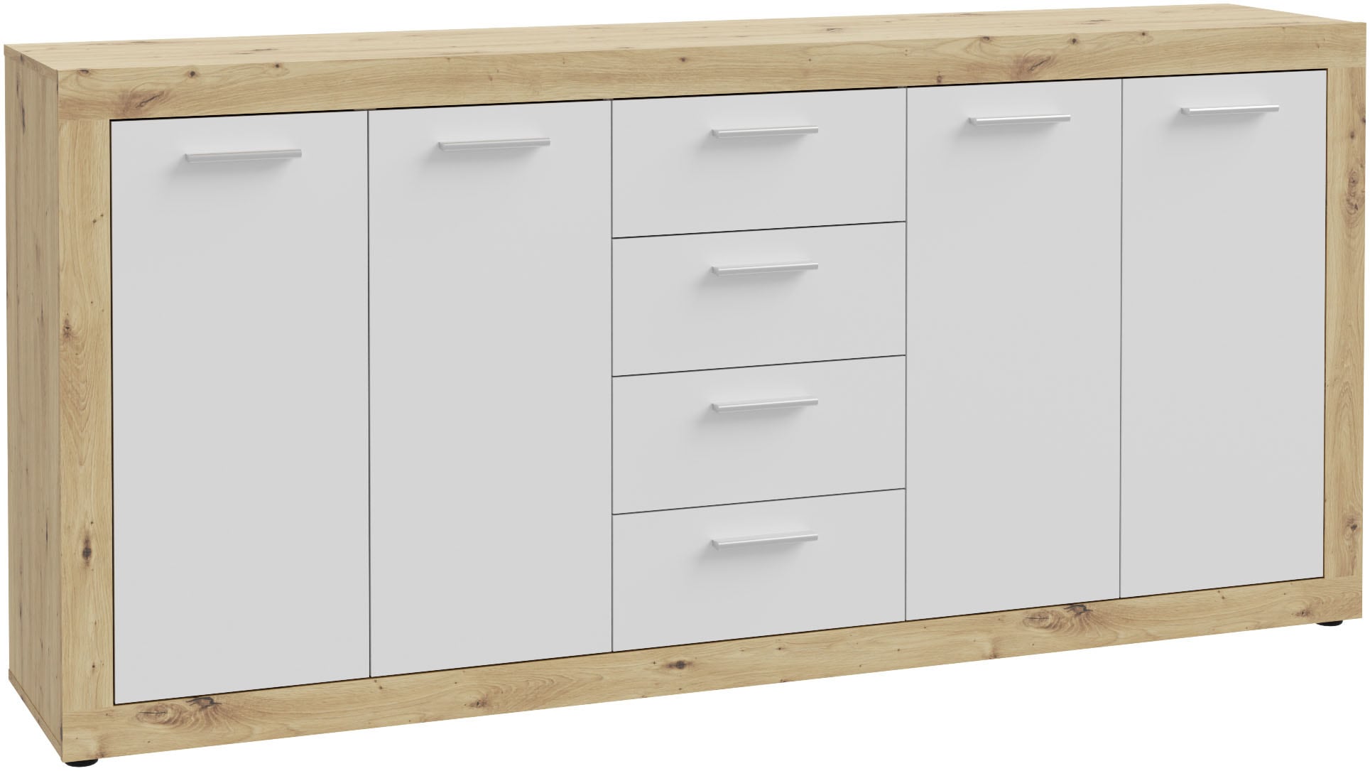 Image of FORTE Sideboard "Baccio" Breite ca. 197 cm, 4 Türen, 4 Schubladen