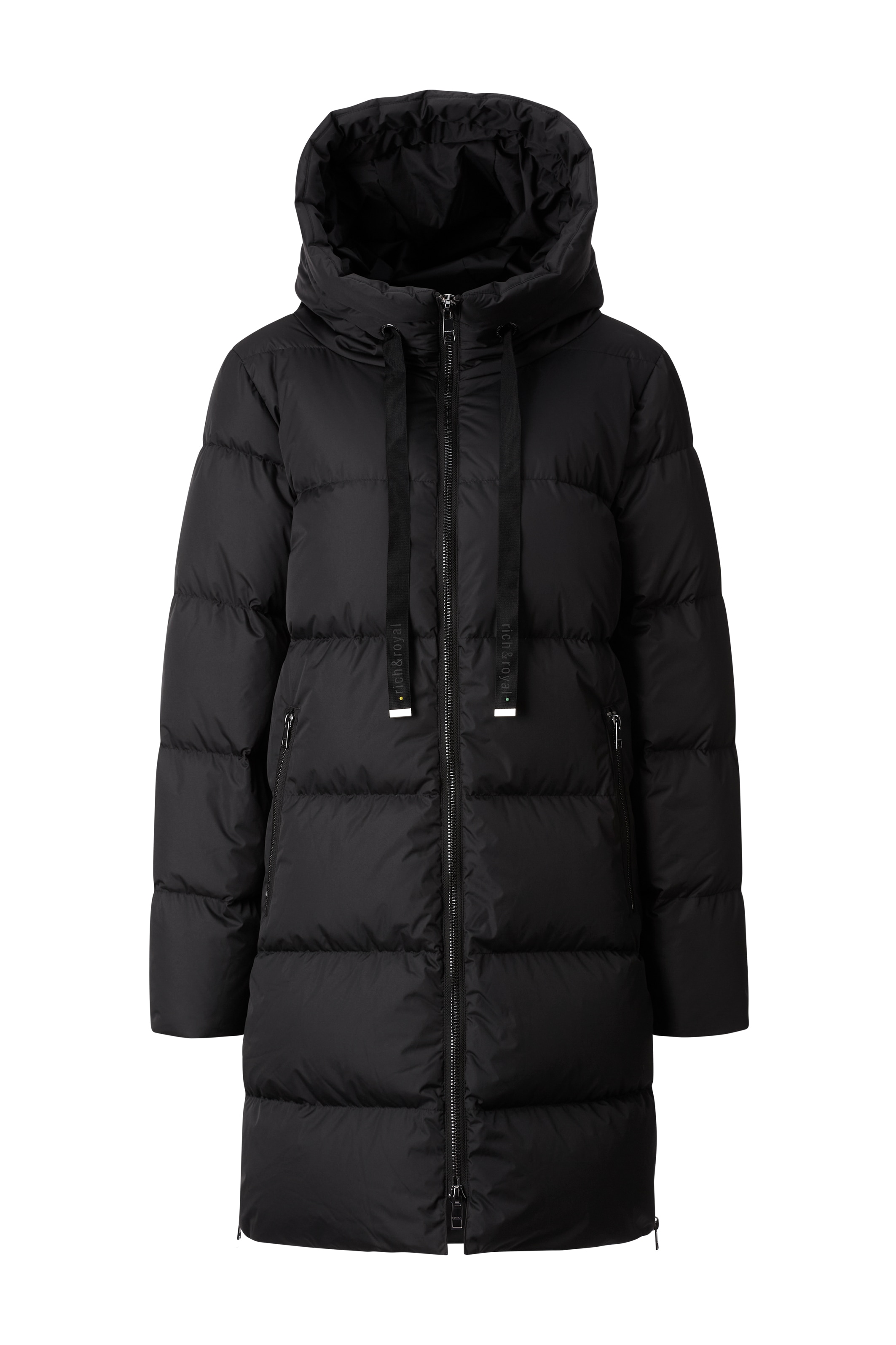 RICHROYAL Steppmantel, oversized, mit Reissverschlüssen an den Seiten, Wintermantel
