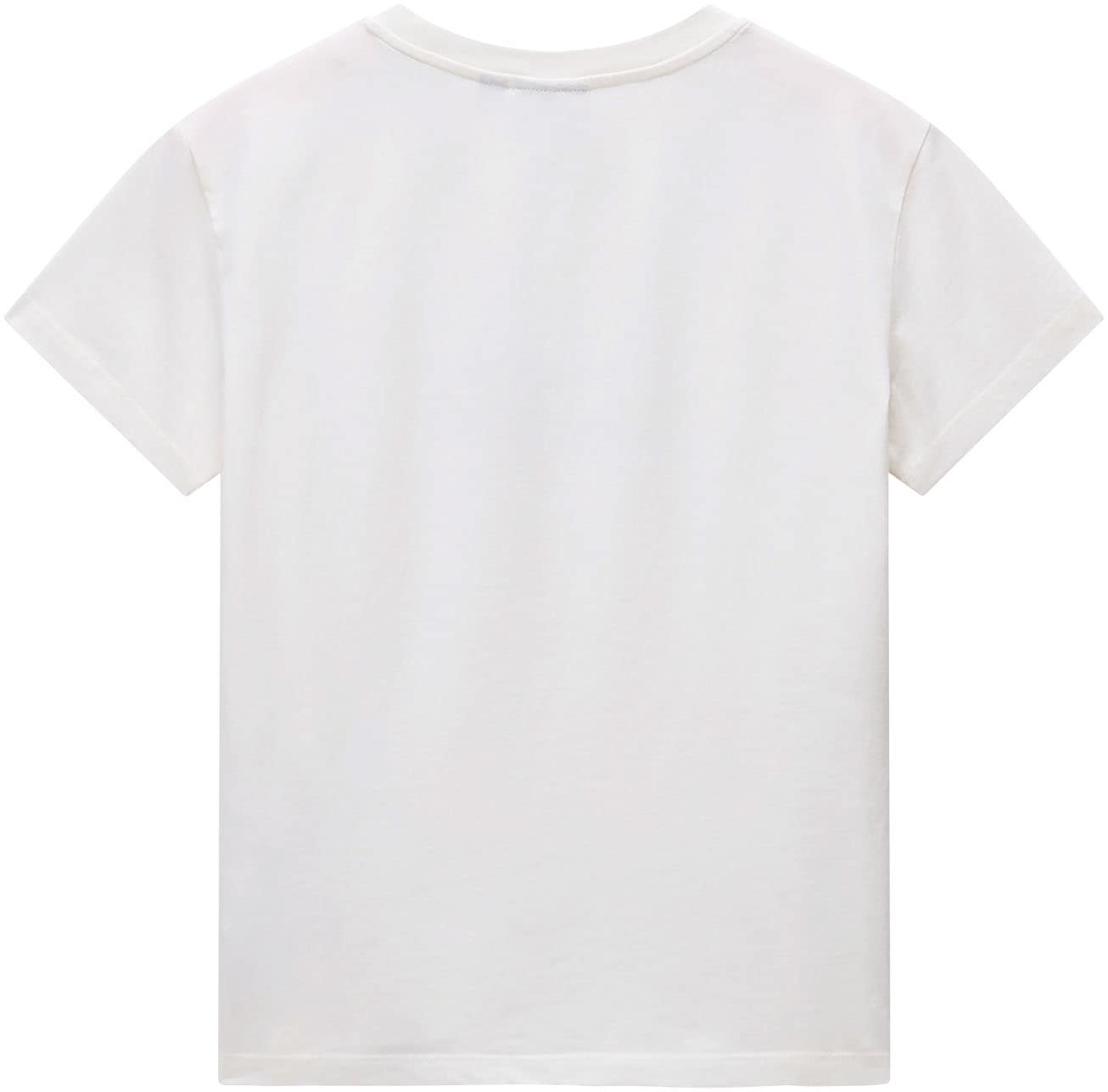 Napapijri Kurzarmshirt »S-BOX LOGO SS W 1 A69 LANGOUSTINO A69« mit Rundhalsausschnitt, aus Baumwolle in Single Jersey, Regular Fit