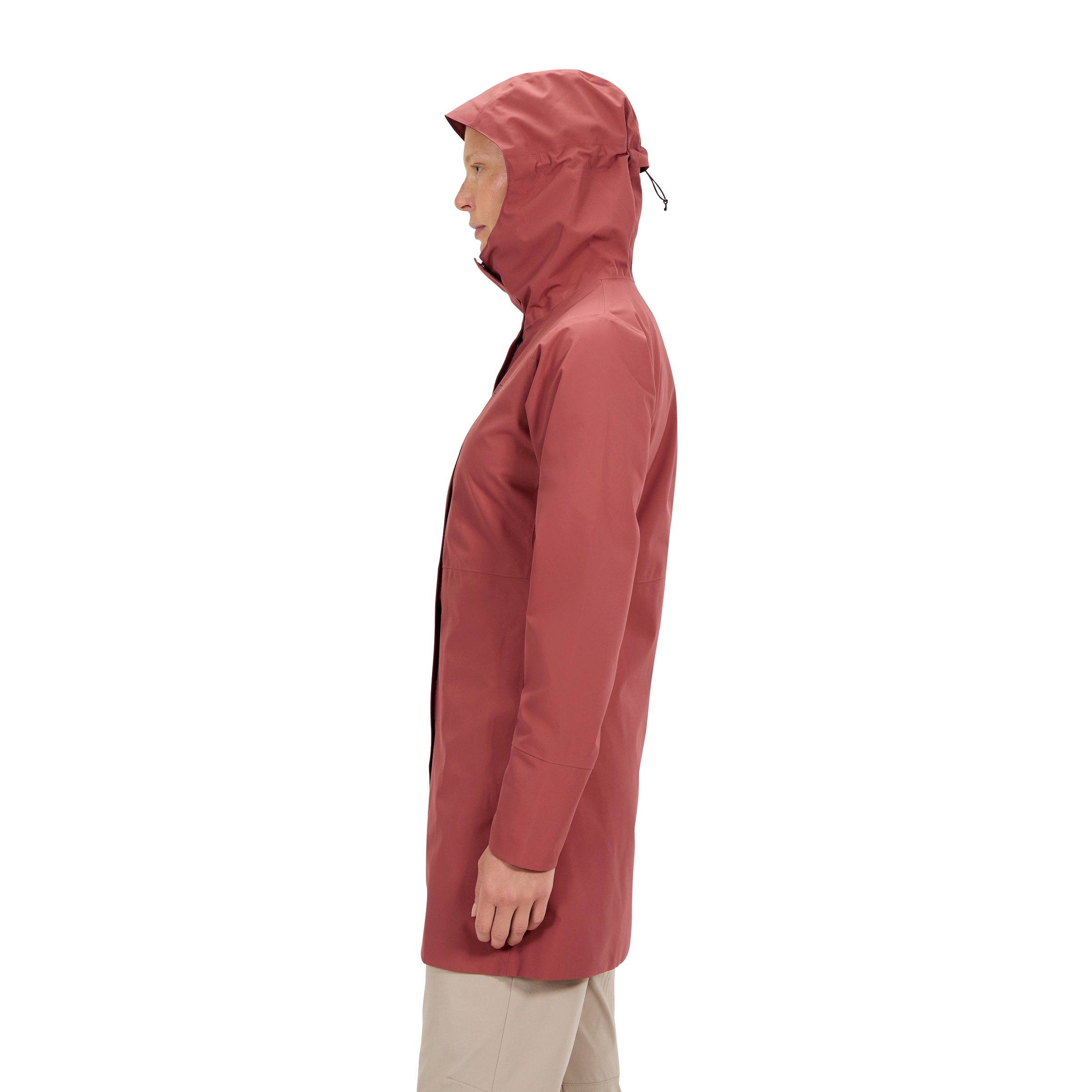 Berghaus Veste softshell »OMEARA LONG SHELL JKT AF« sportlicher Stil, mit verstellbarer Kapuze, atmungsaktiv