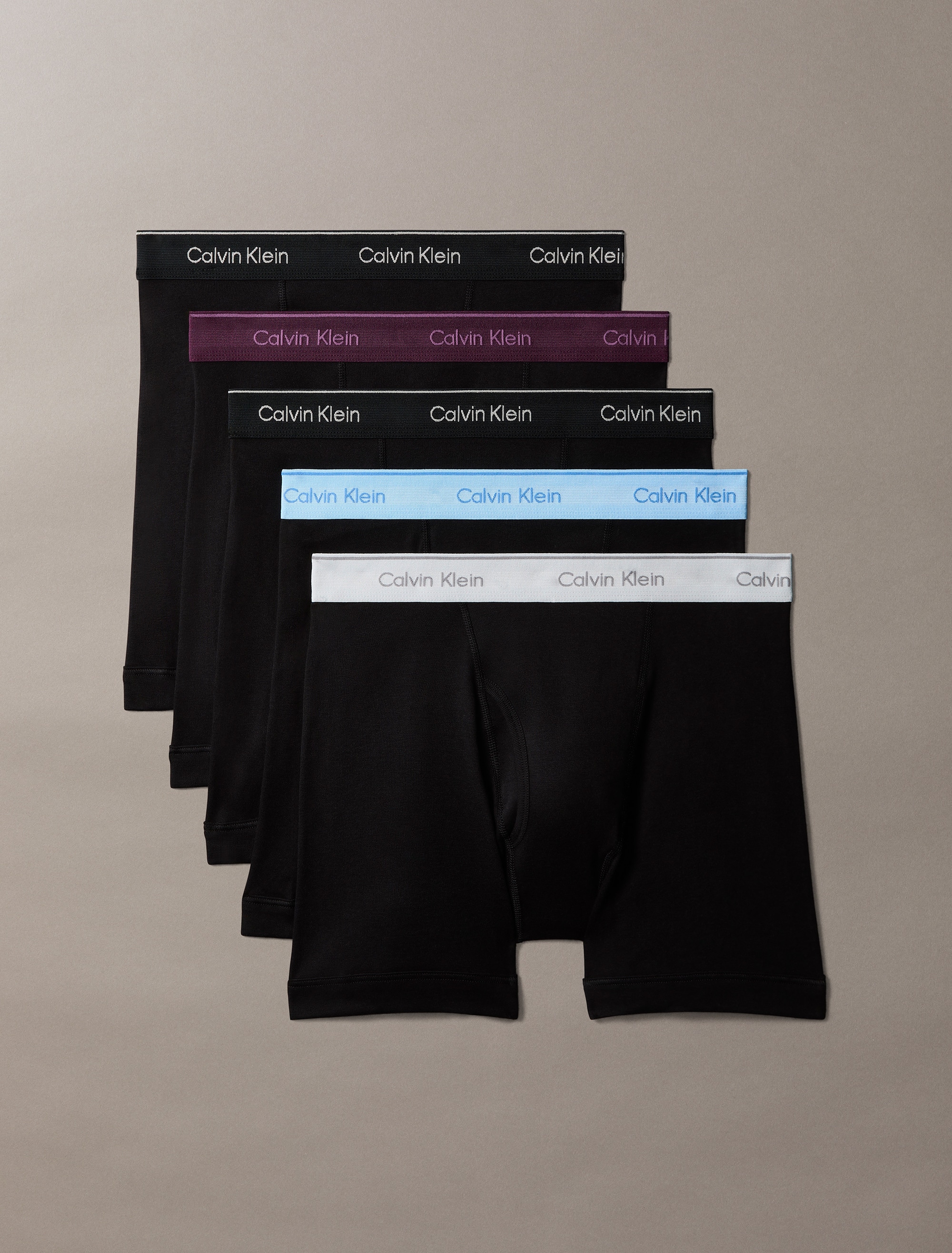 Calvin Klein Underwear Boxers »Boxer Brief 5PK« Paquet, pack de 5,  Coupe régulière avec jambes droites