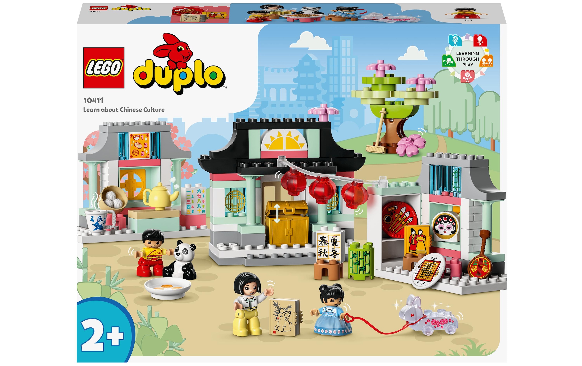 LEGO® Konstruktionsspielsteine »tbd-Town-2023-China«, (124 St.)