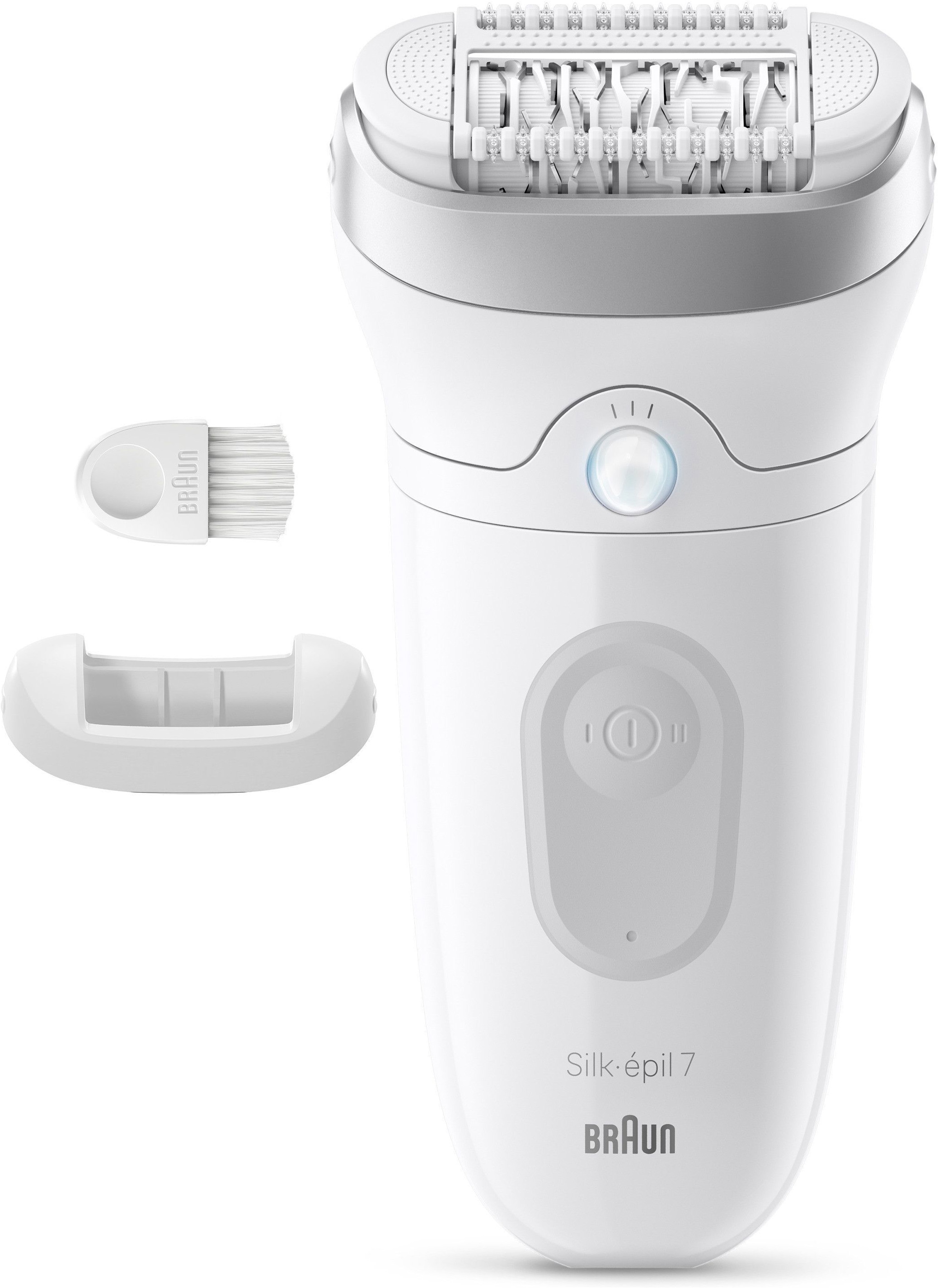 Braun Epilierer »Silk-épil 7 SE7-011 (Modell 2026) 7-000 (Modell 2025)« Massagerollenaufsatz, Wet&Dry