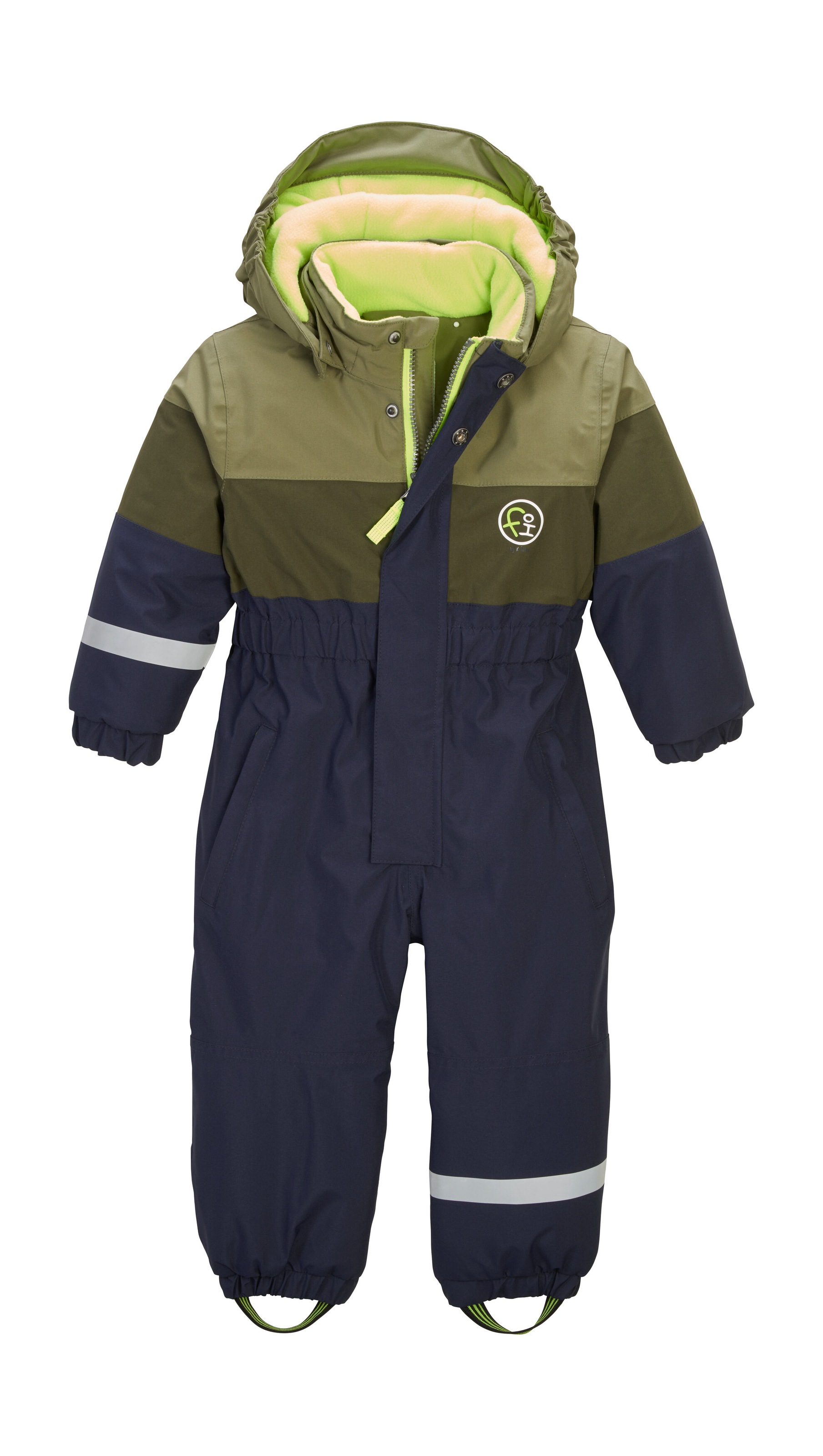 Image of first instinct by killtec Overall "FIW 39 MNS ONPC" Wasserdichter Skioverall mit Fleece, Kinnschutz und Reflexelementen