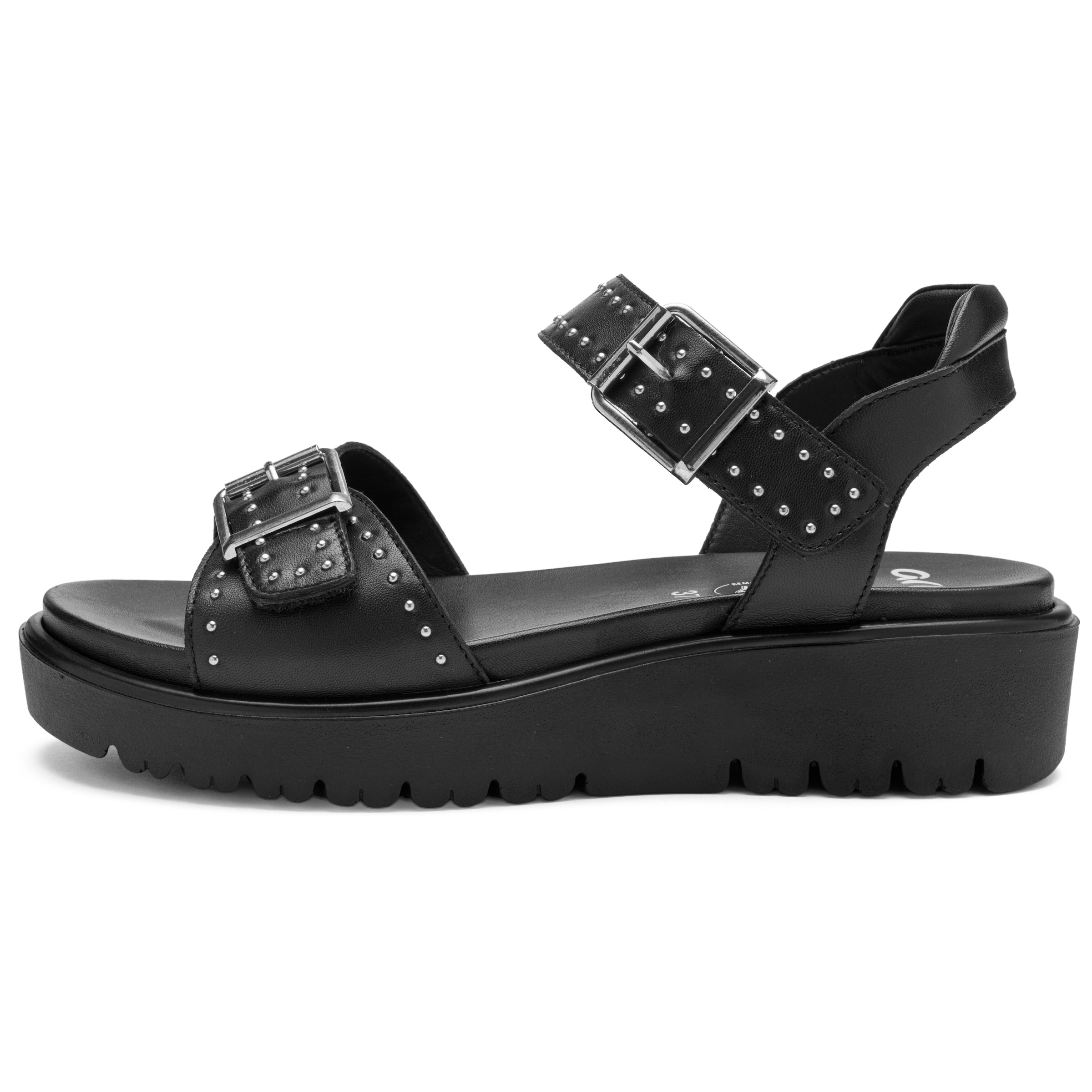 Ara Sandales compensées »BILBAO«  talon compensé, plateforme, sandale à brides avec clous, largeur G (= large)