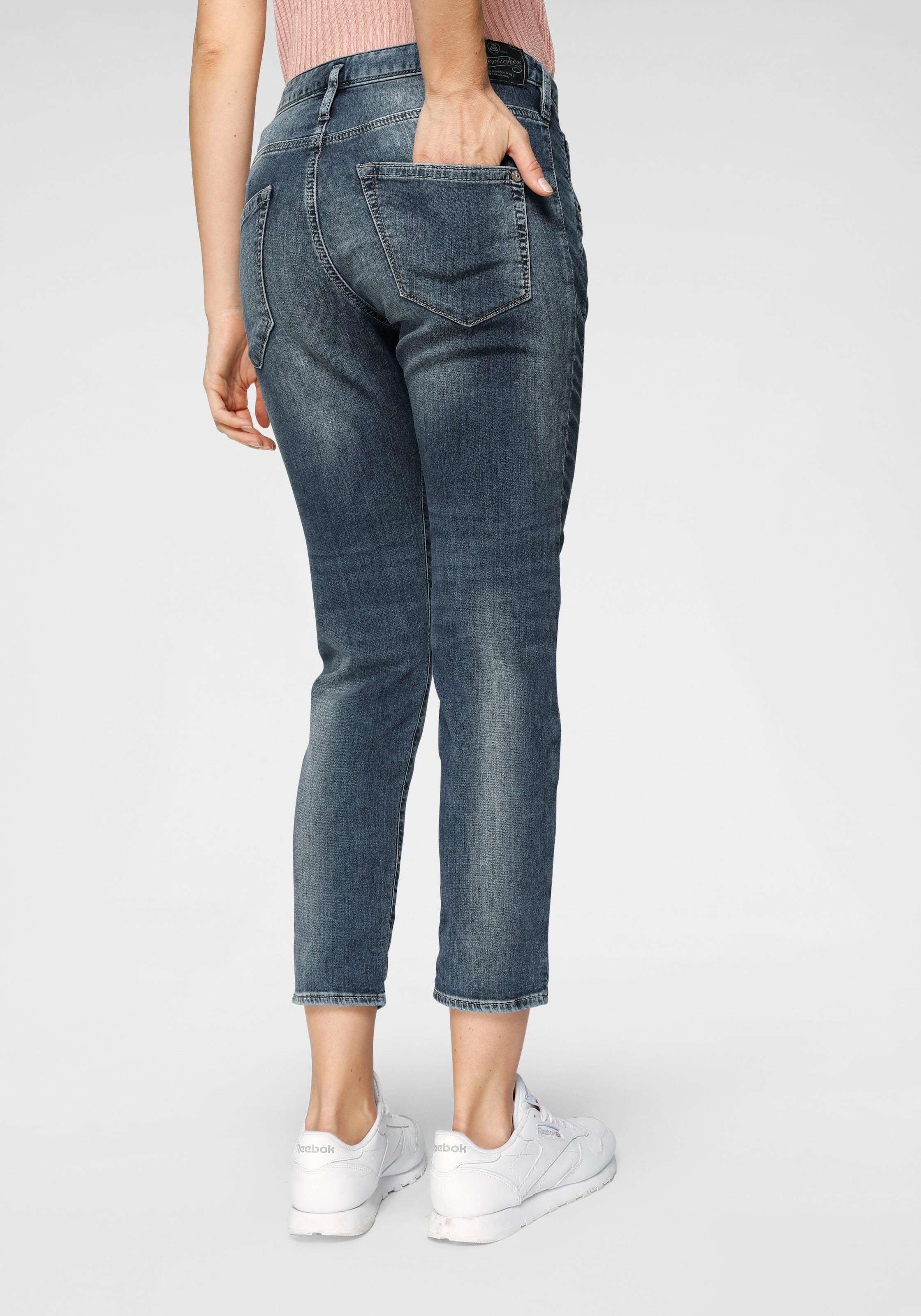 CROPPED«, Boyfriend-Jeans Waist Herrlicher Powerstretch »SHYRA High bestellen versandkostenfrei ♕