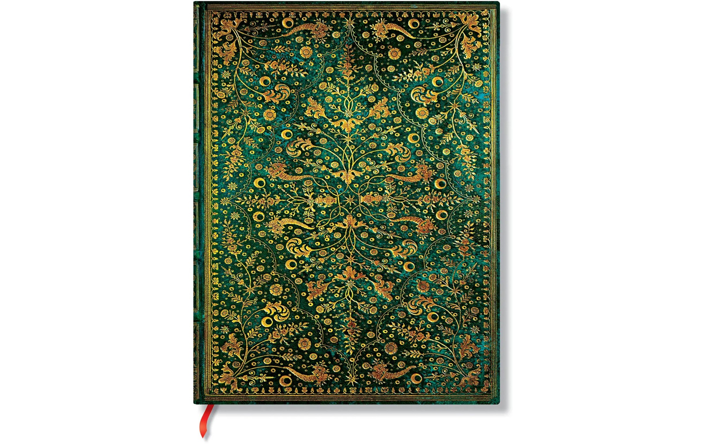 Image of Notizbuch "Notizbuch Smaragdblume 17.5 x 23 cm, Liniert"