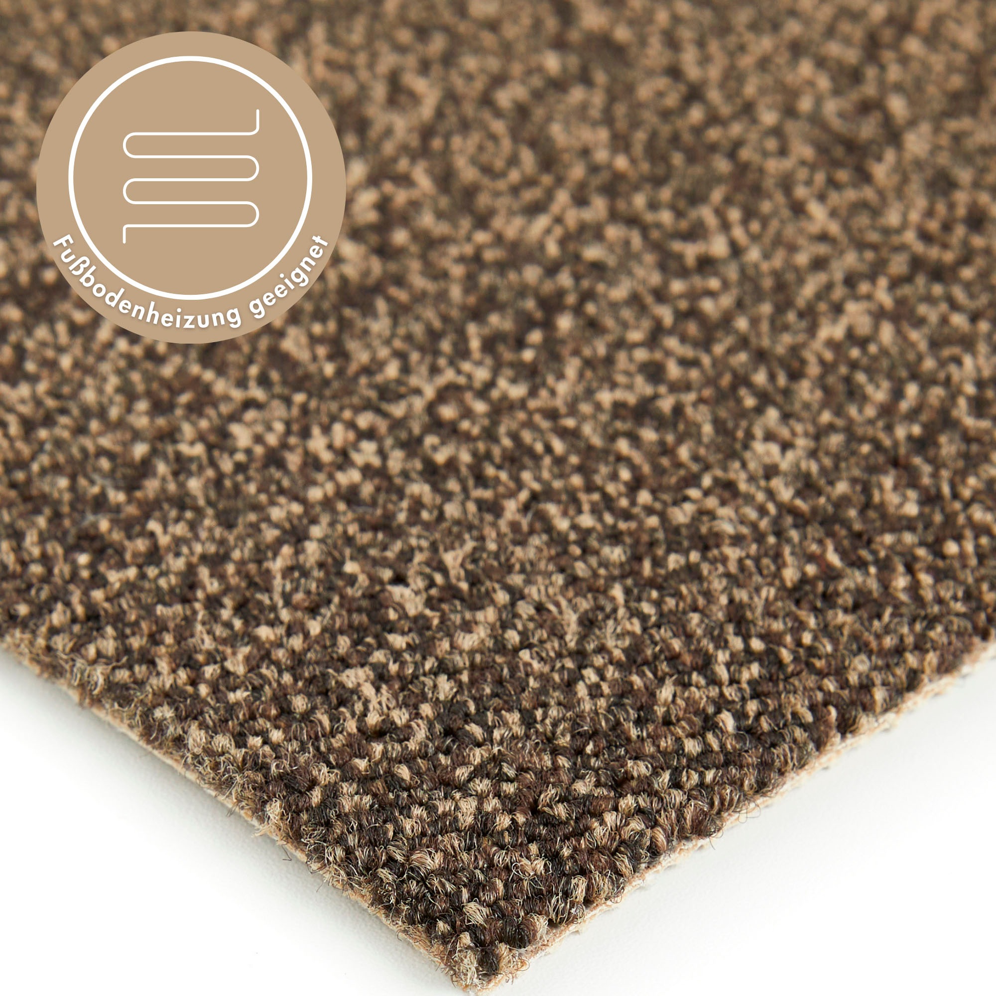Andiamo Teppichboden »Matz, Schlinge, Made in Belgium«, rechteckig, 6 mm Höhe, meliert, Breite 400 cm oder 500 cm, strapazierfähig & pflegeleicht