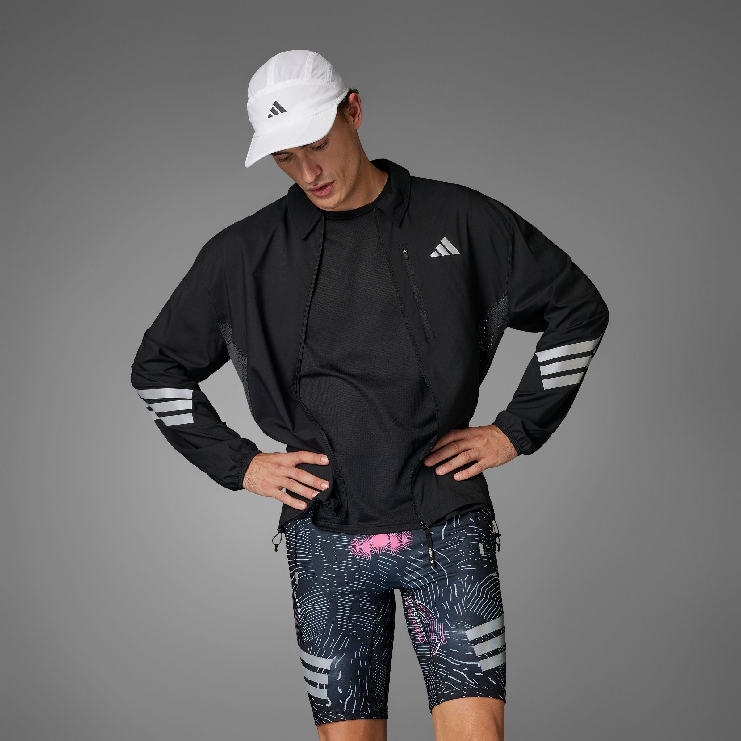 adidas Performance Laufshorts »BTN BIKER TIG M«, (1 tlg.)