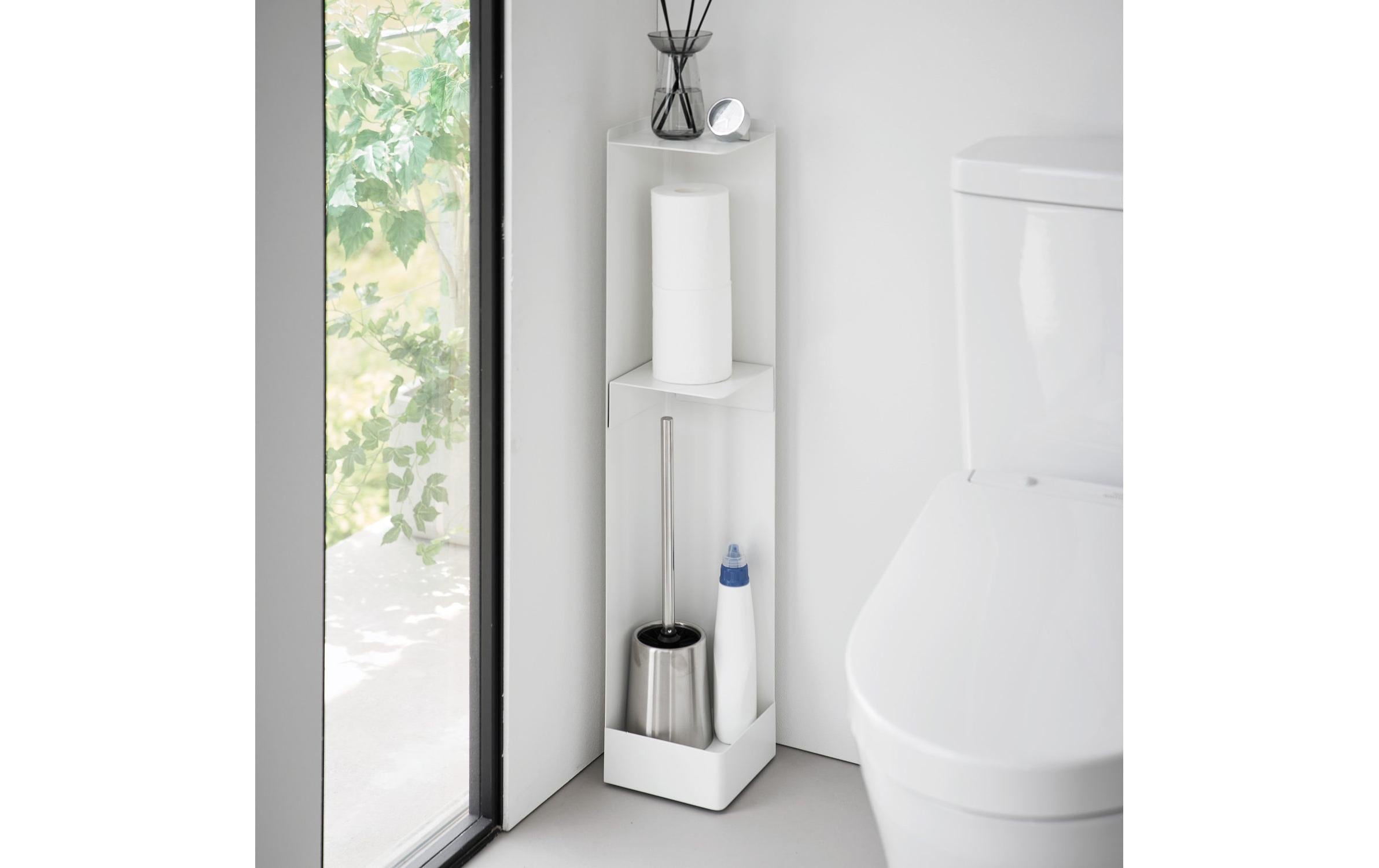 Yamazaki Toilettenpapierhalter »Tower mit Rollen 16 x 80.5 cm«