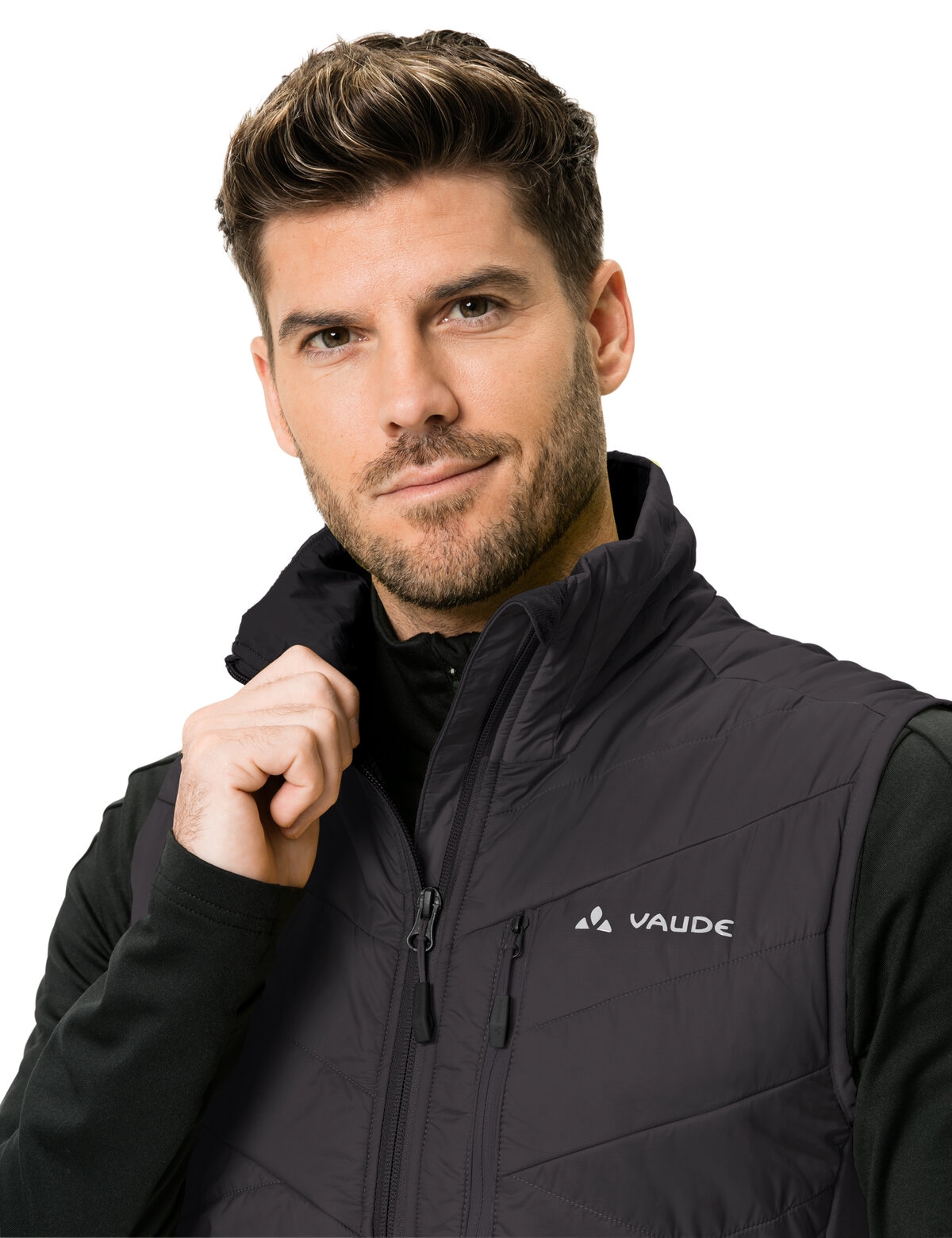 VAUDE Steppweste »Men's Sesvenna Vest IV« leichte Wärmeschicht, geringes Packmass, wasserabweisende Ausrüstung